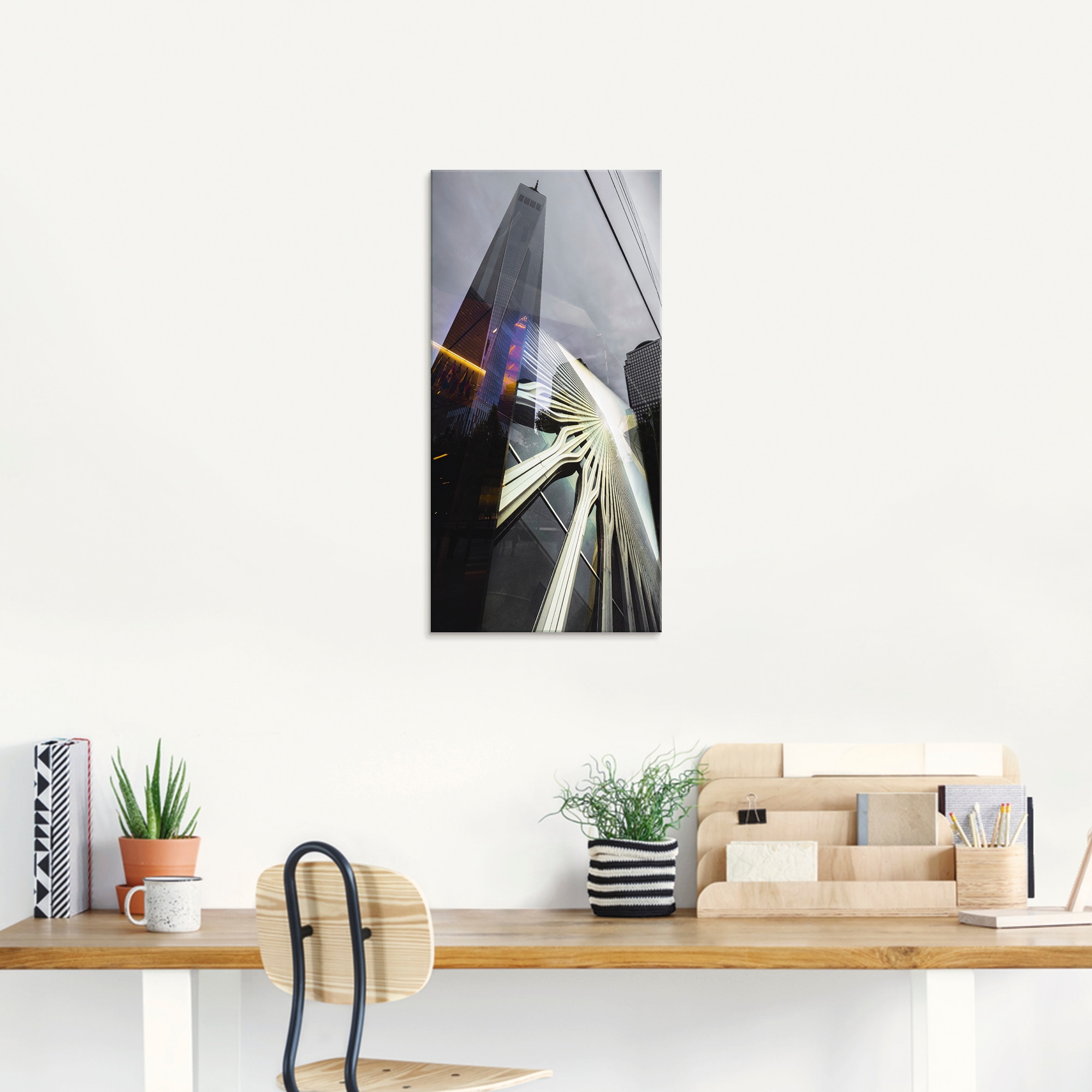 Artland Glasbild »One World Trade Center«, Amerika, (1 St.), in verschiedenen Größen