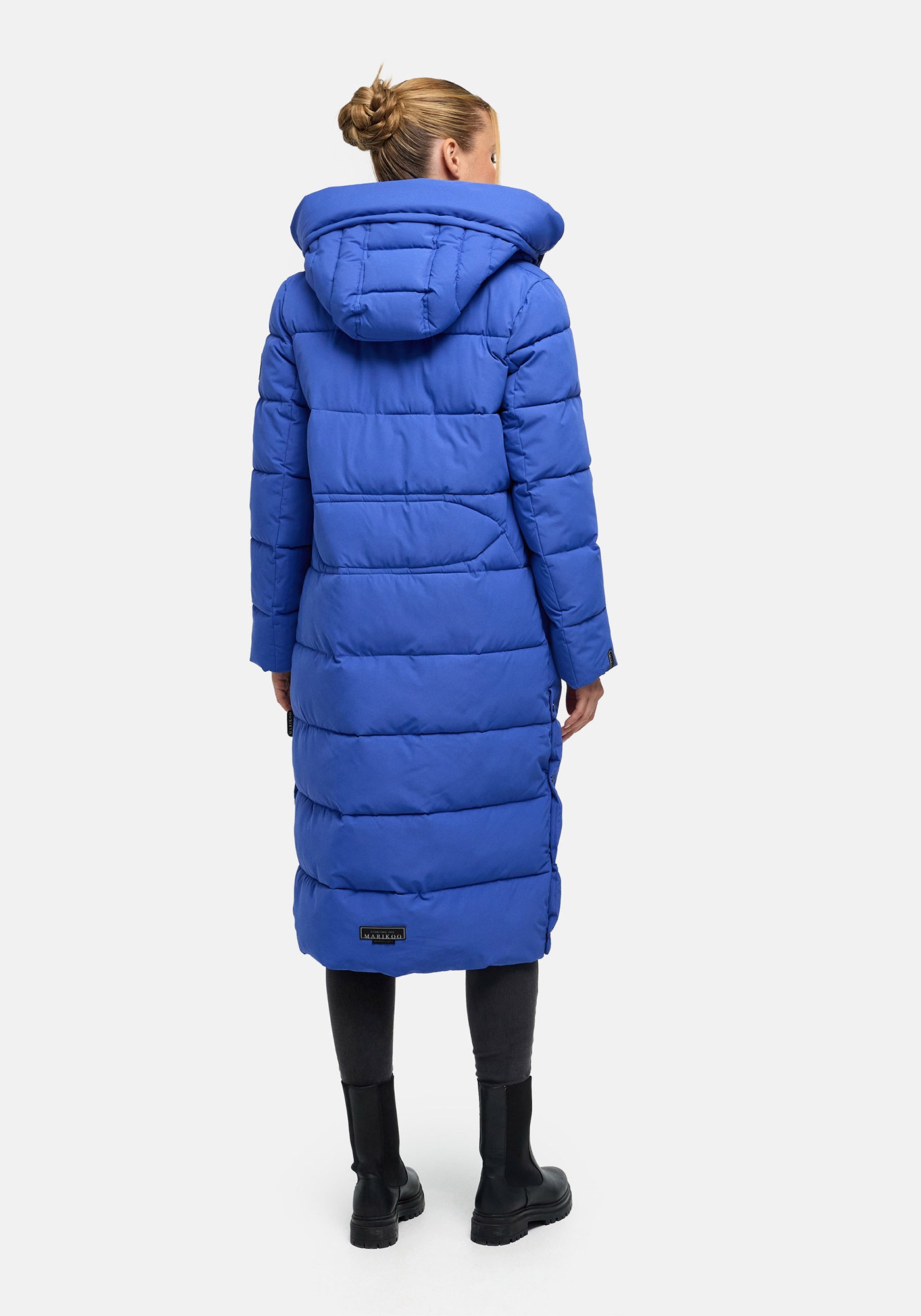 Marikoo Winterjacke »Nadeshikoo XIV« extra langer Winter Mantel gesteppt