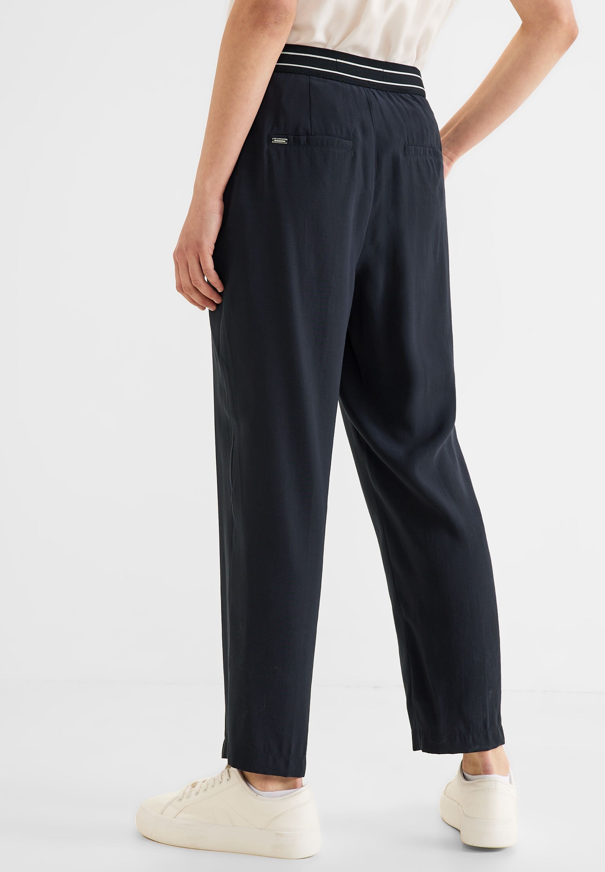 STREET ONE Chinohose, softer Materialmix günstig online kaufen