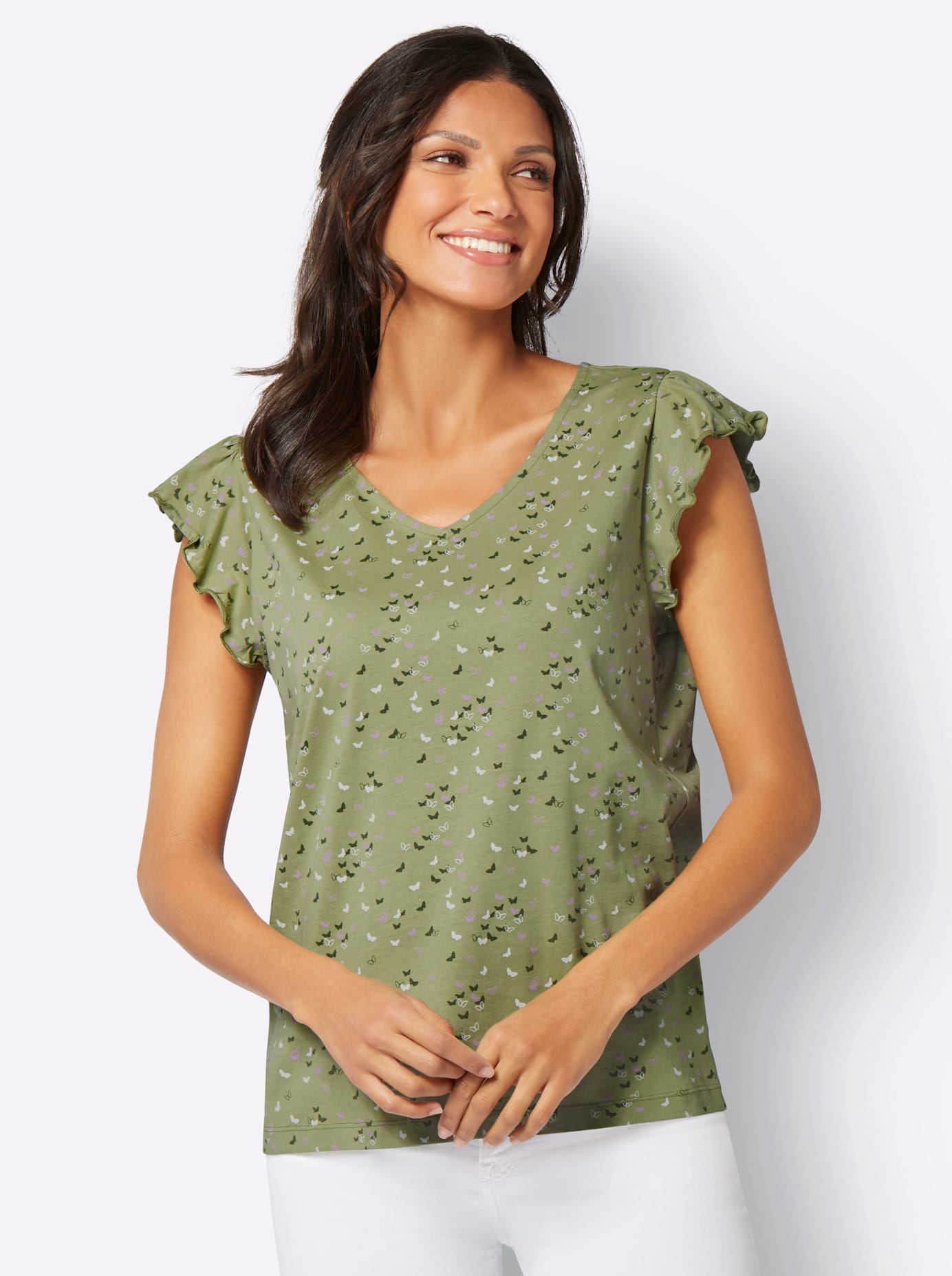 Classic Basics V-Shirt "V-Shirt" 1 Stk. tlg. günstig online kaufen