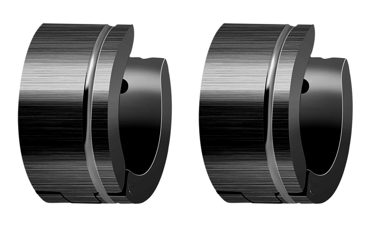 Adelia´s Paar Creolen »Neuheit 2025 - Damen Creolen aus poliertem Edelstahl Ø 9 mm«