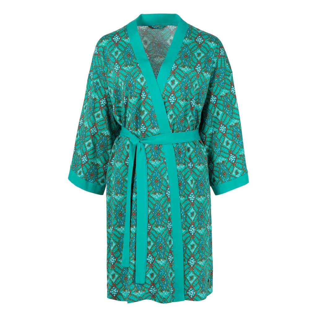 s.Oliver Kimono, mit Ornamentdruck zum Binden