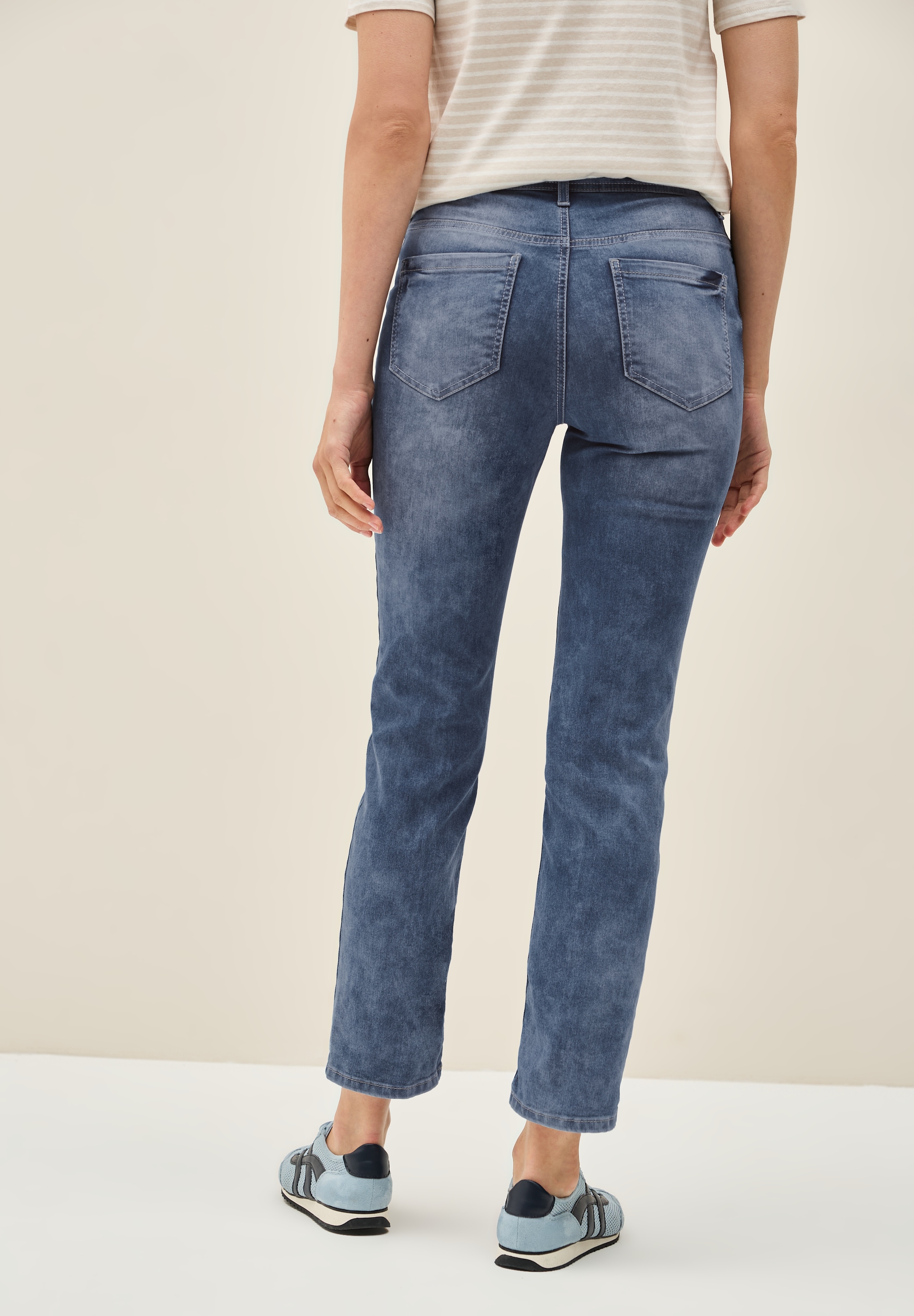 Cecil Gerade Jeans, High Waist günstig online kaufen