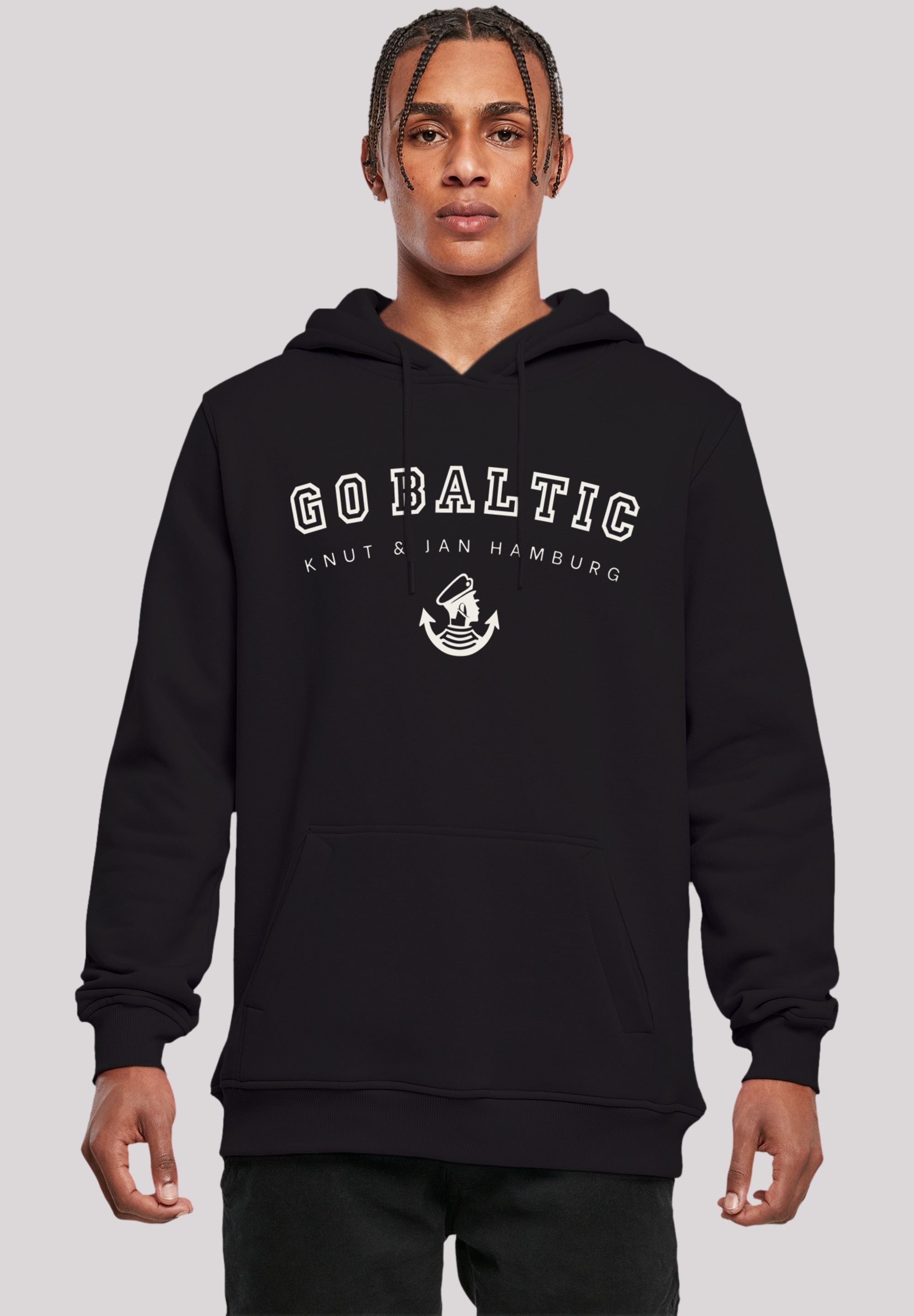 F4NT4STIC Kapuzenpullover "Go Baltic", Print