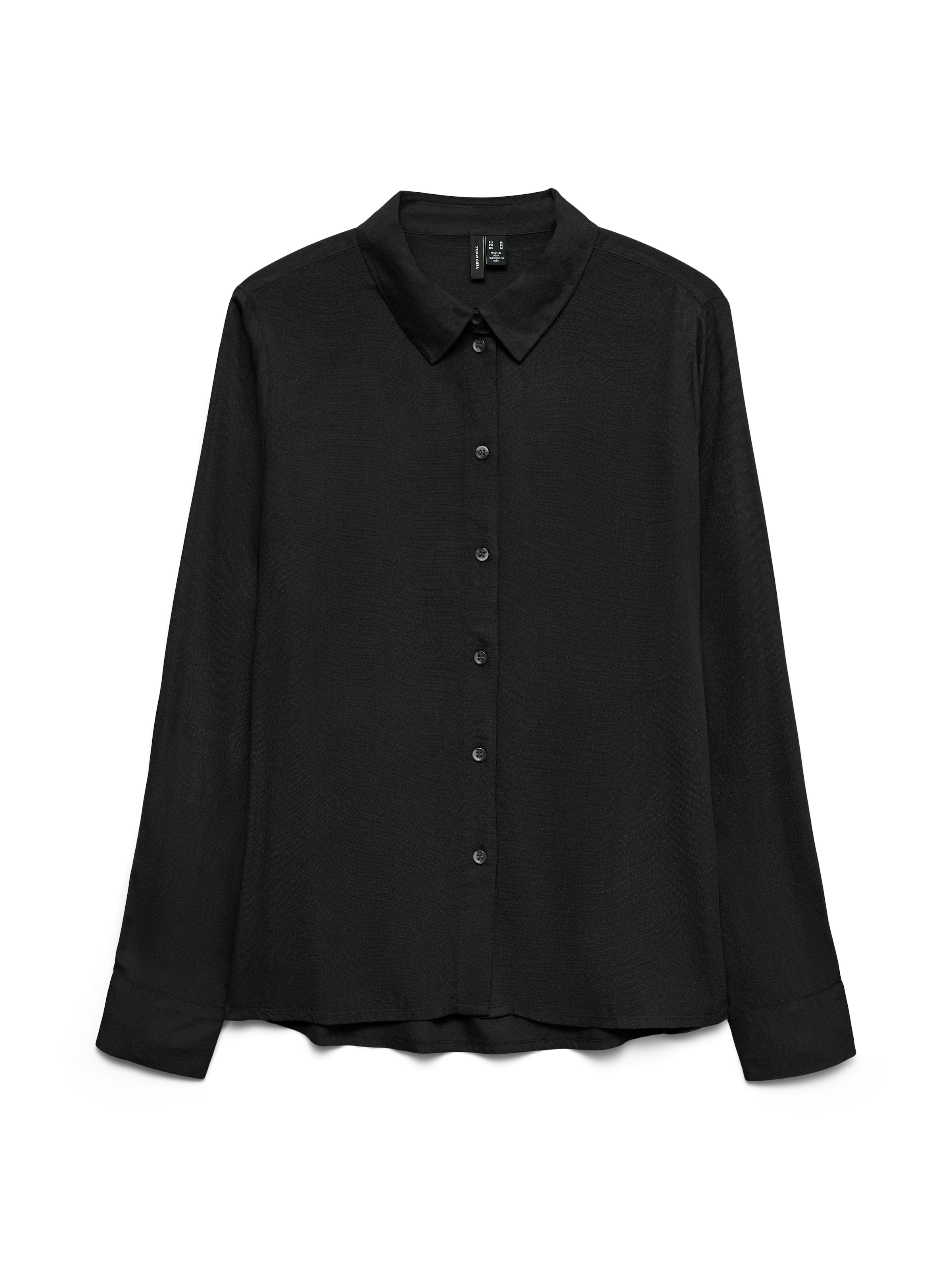 Vero Moda Hemdbluse »VMBUMPY L/S BASIC SHIRT WVN GA NOOS«