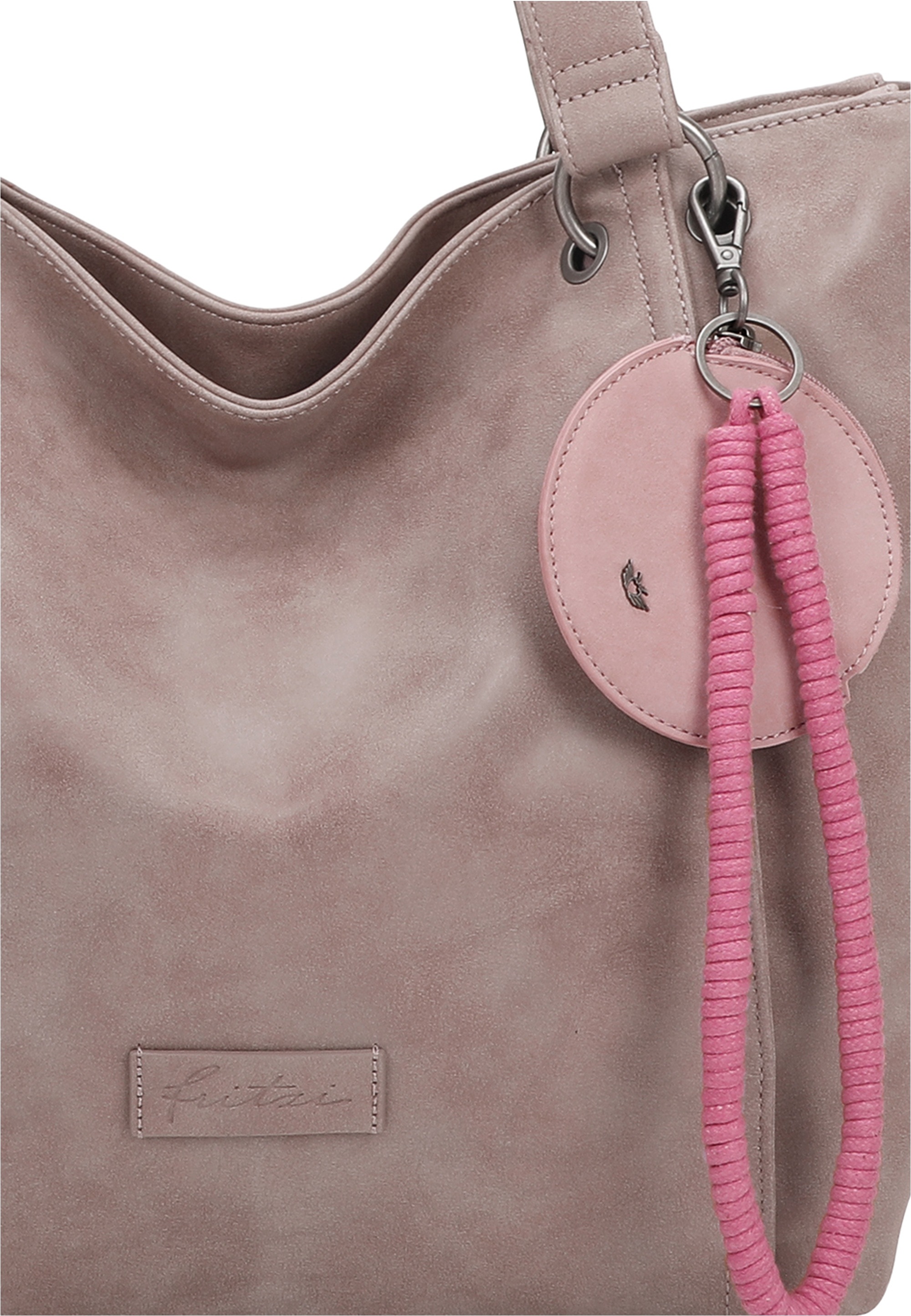 Fritzi aus Preußen Henkeltasche »Fritzi02N«, mit abnehmbarer Schlüsselschlange und Taschenanhänger