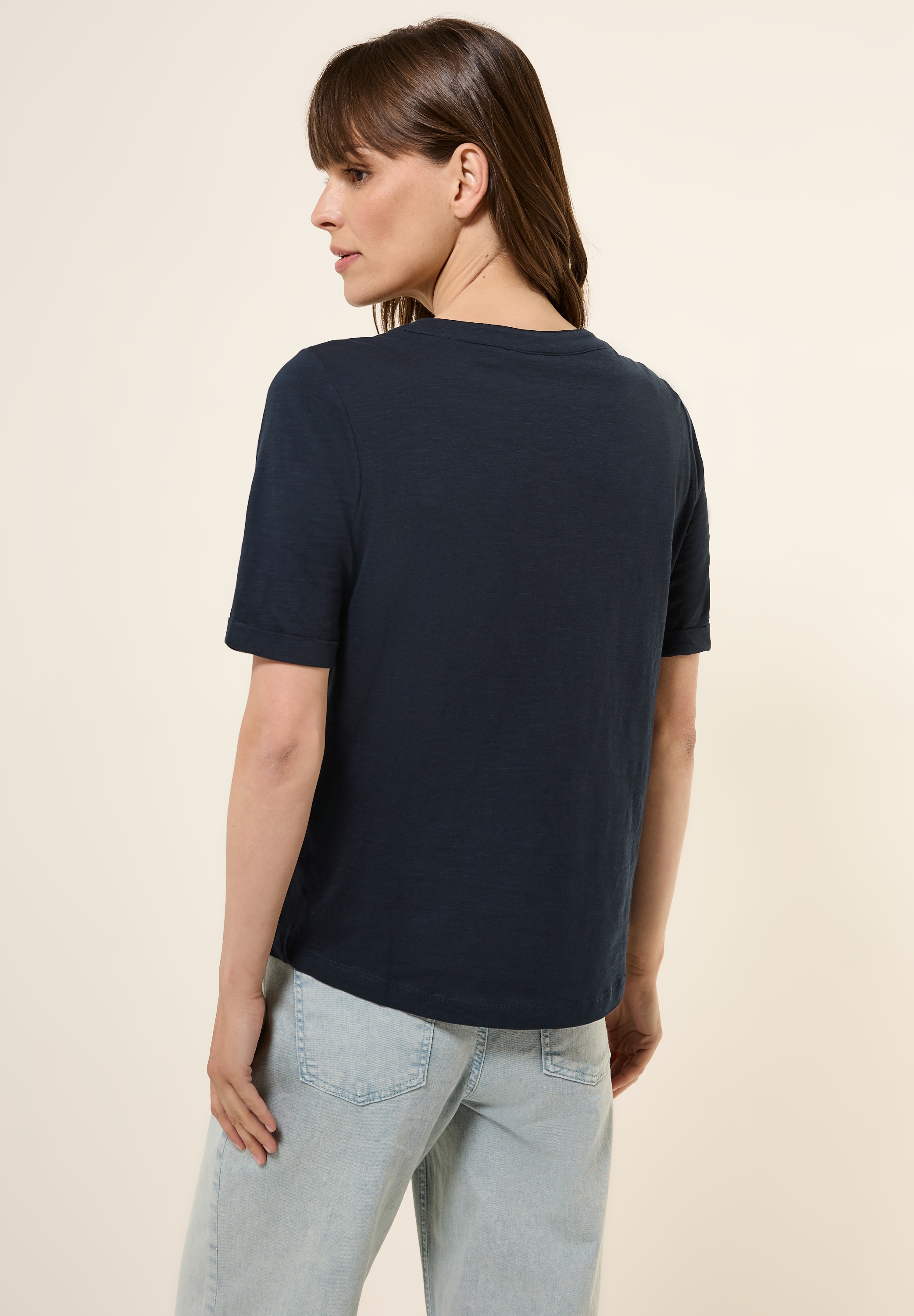 Cecil T-Shirt, aus reiner Baumwolle