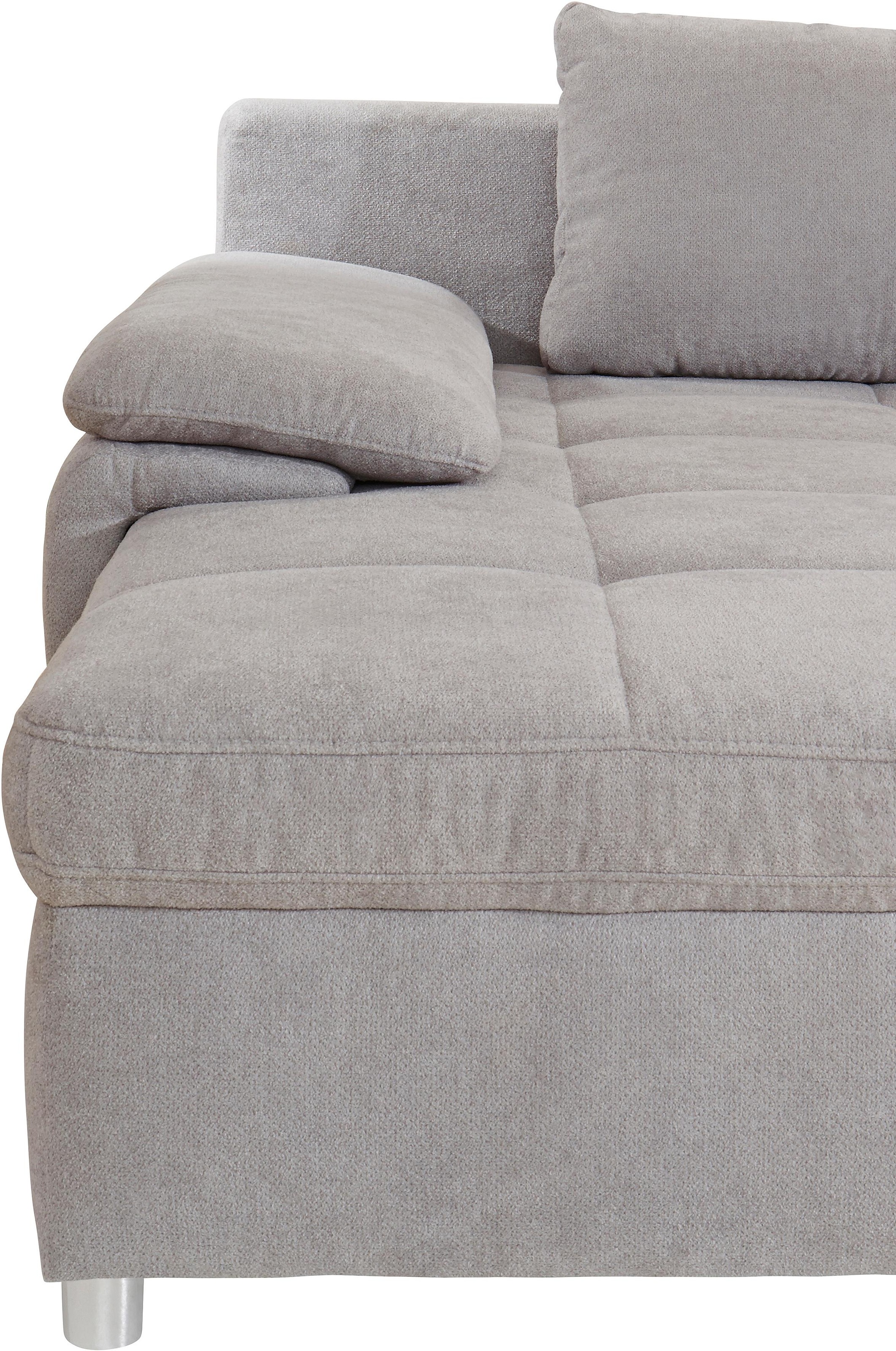 sit&more Wohnlandschaft »Top Bilbao U-Form«, XXL, wahlweise mit Bettfunktion und Bettkasten