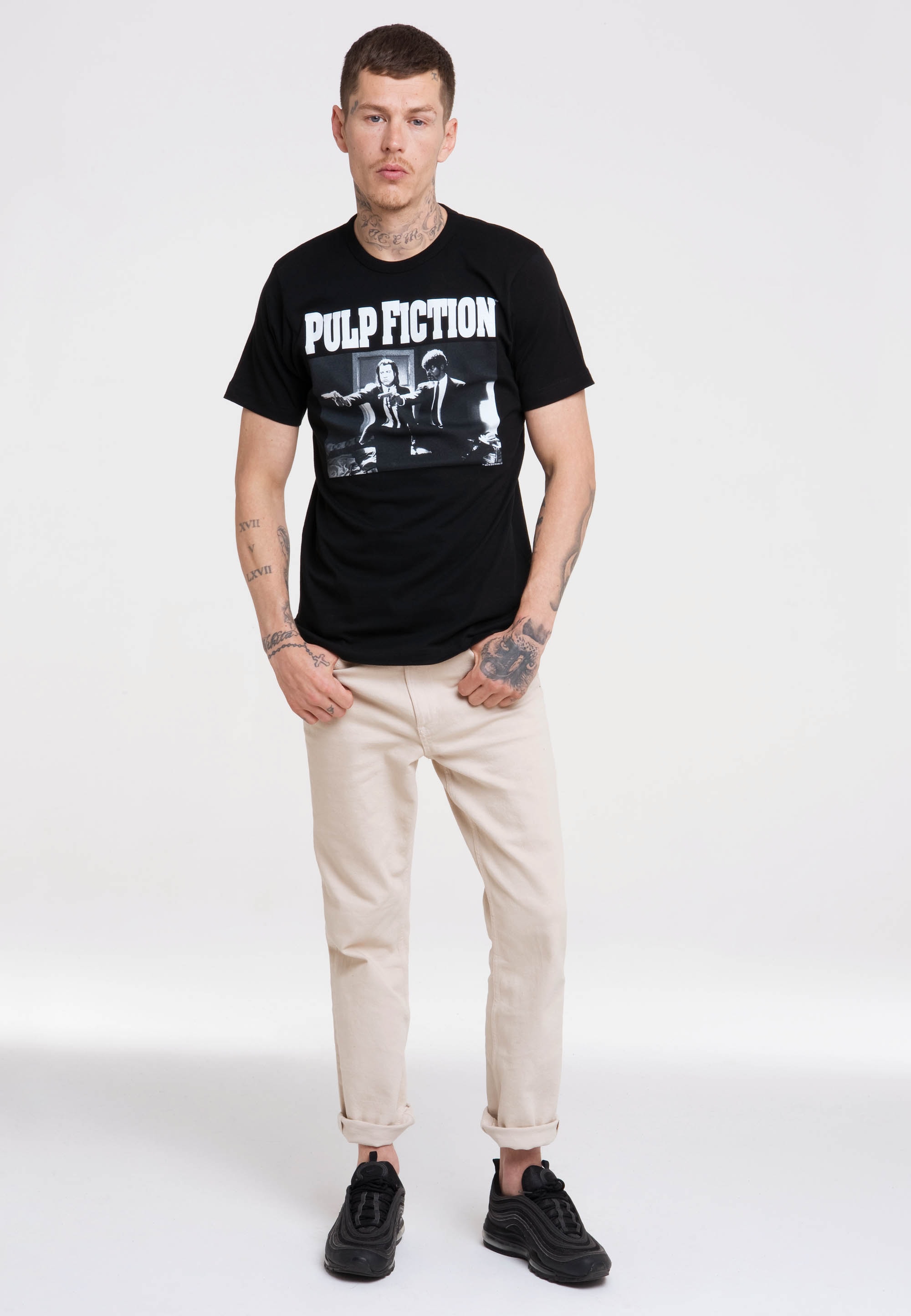 LOGOSHIRT T-Shirt »Pulp Fiction«, mit lässigem Front-Print