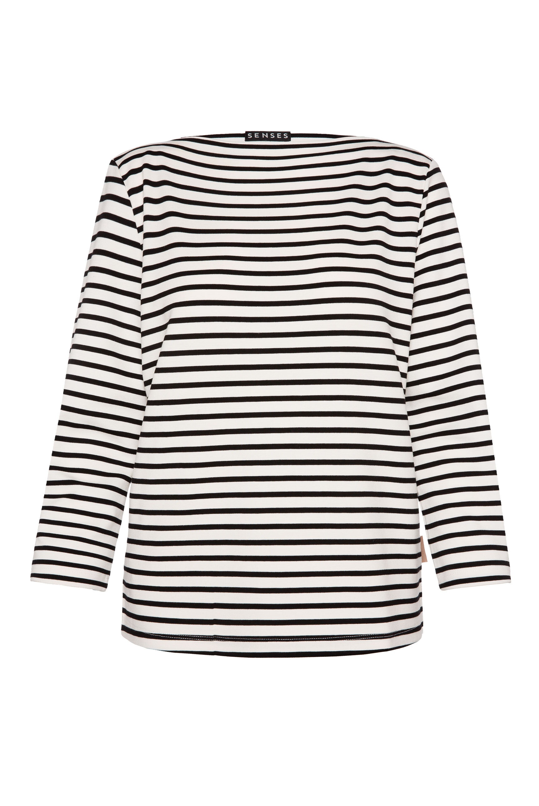 SENSES.THE LABEL 3/4-Arm-Shirt, mit verkürzten Ärmeln