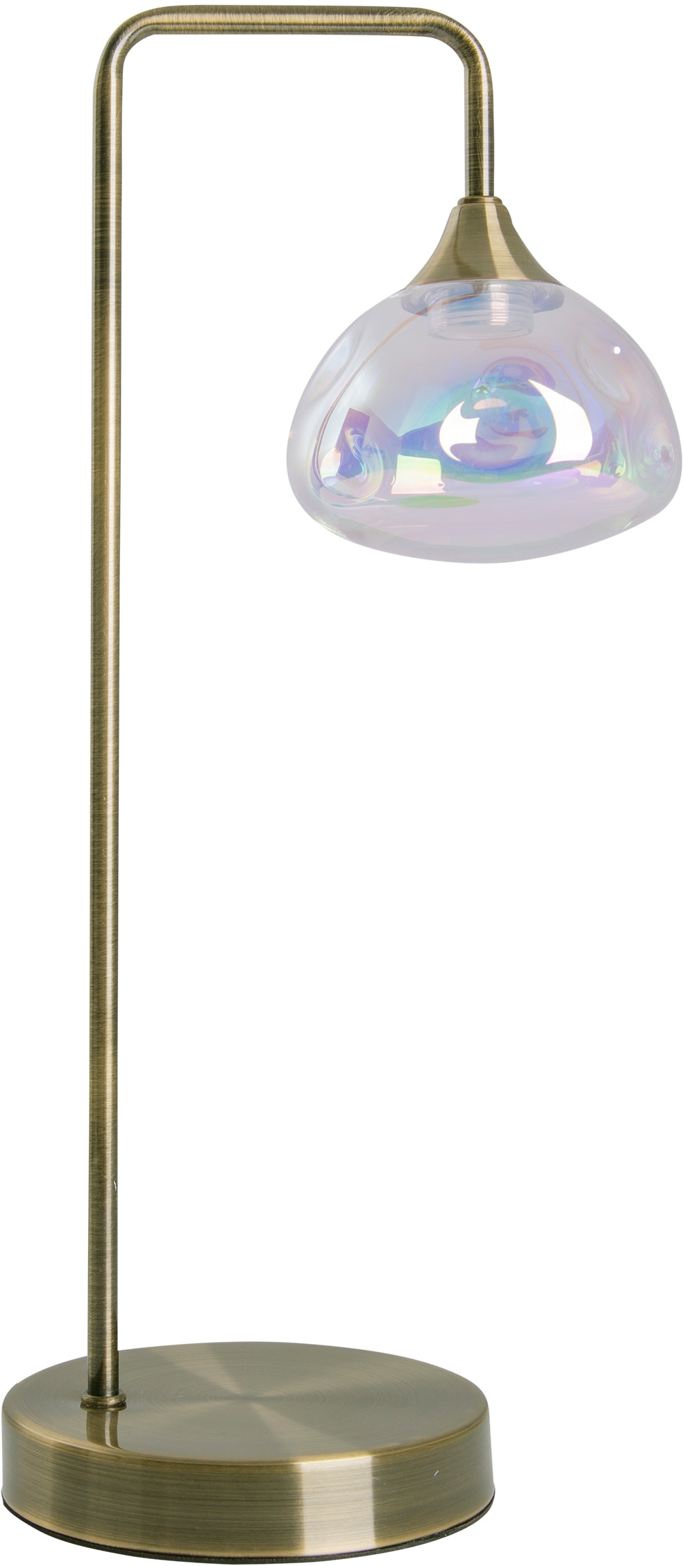 LED Tischleuchte »Varna«, 1 flammig-flammig, 1 flg. irisierendes Glas incl. 6 LEDs...