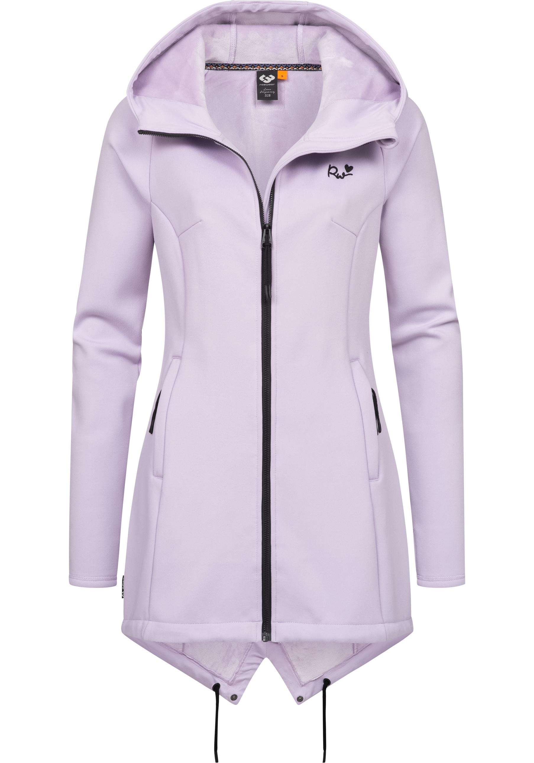 Ragwear Sweatjacke "Wingi", Sportliche Damen Kapuzenjacke mit kuschelig weichem Innenleben