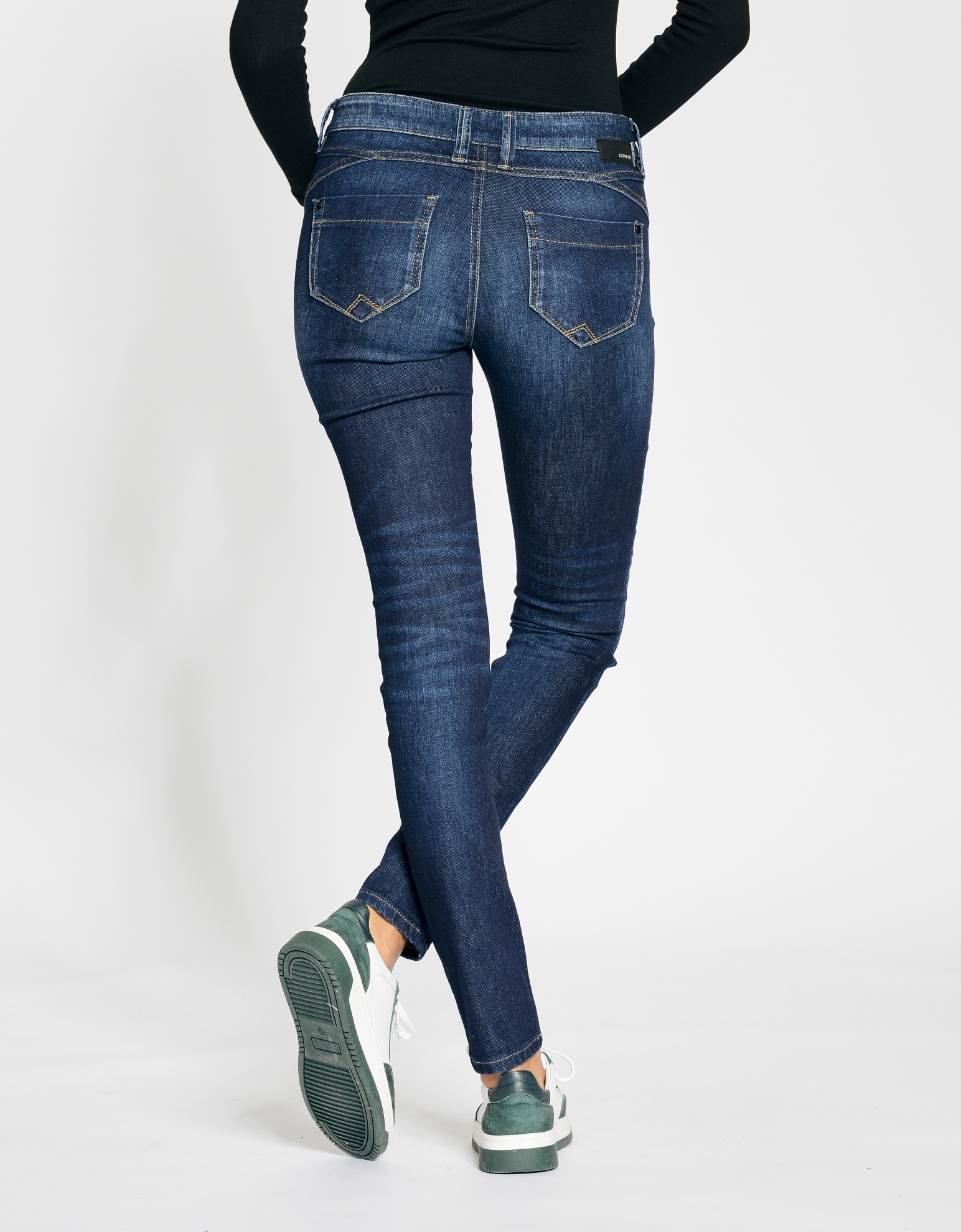 GANG Skinny-fit-Jeans "94NIKITA", mit Zipper-Detail an der Coinpocket günstig online kaufen