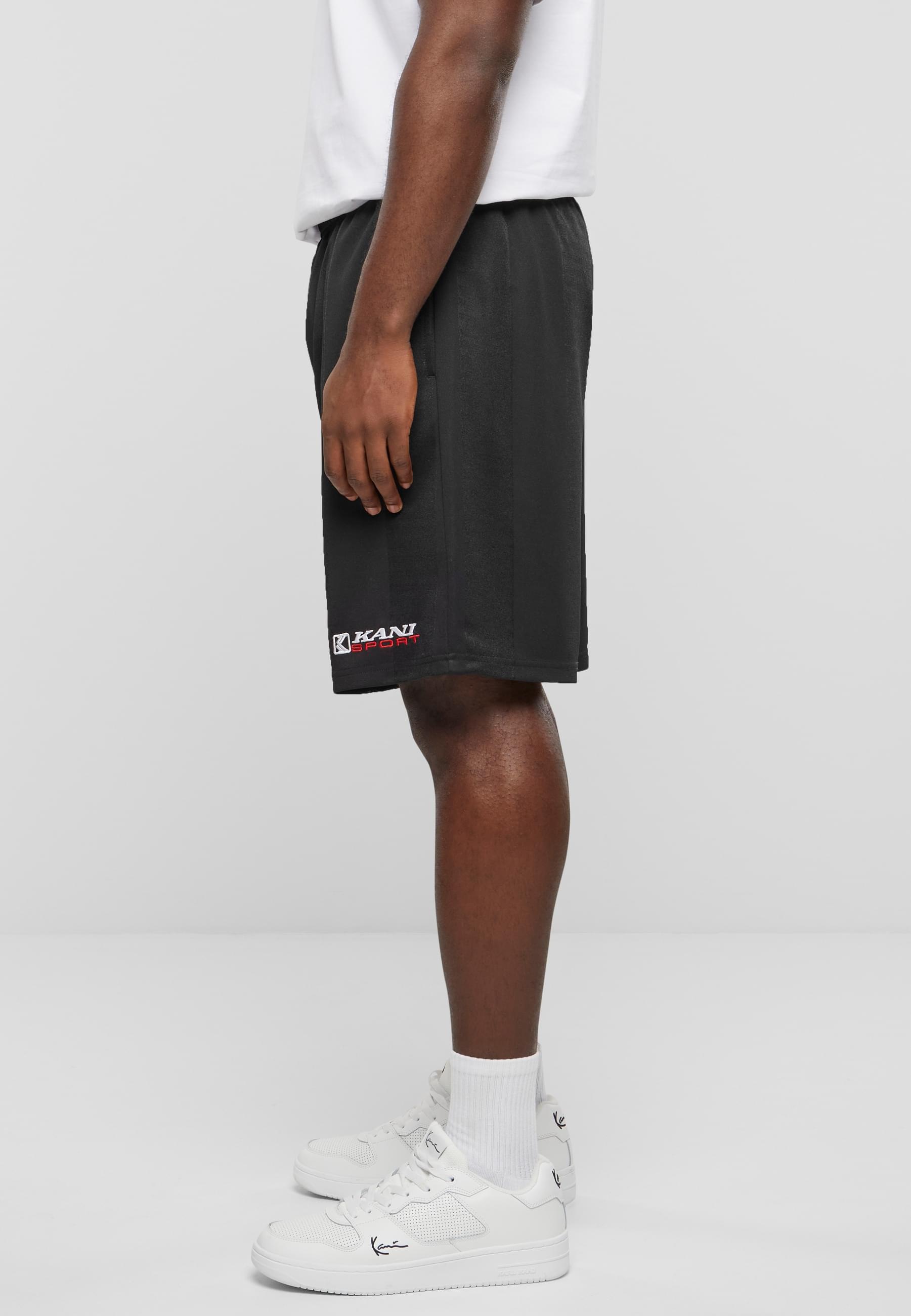 Karl Kani Shorts »Karl Kani Herren Karl Kani Sports Shadow Stripe Shorts«, (1 tlg.)