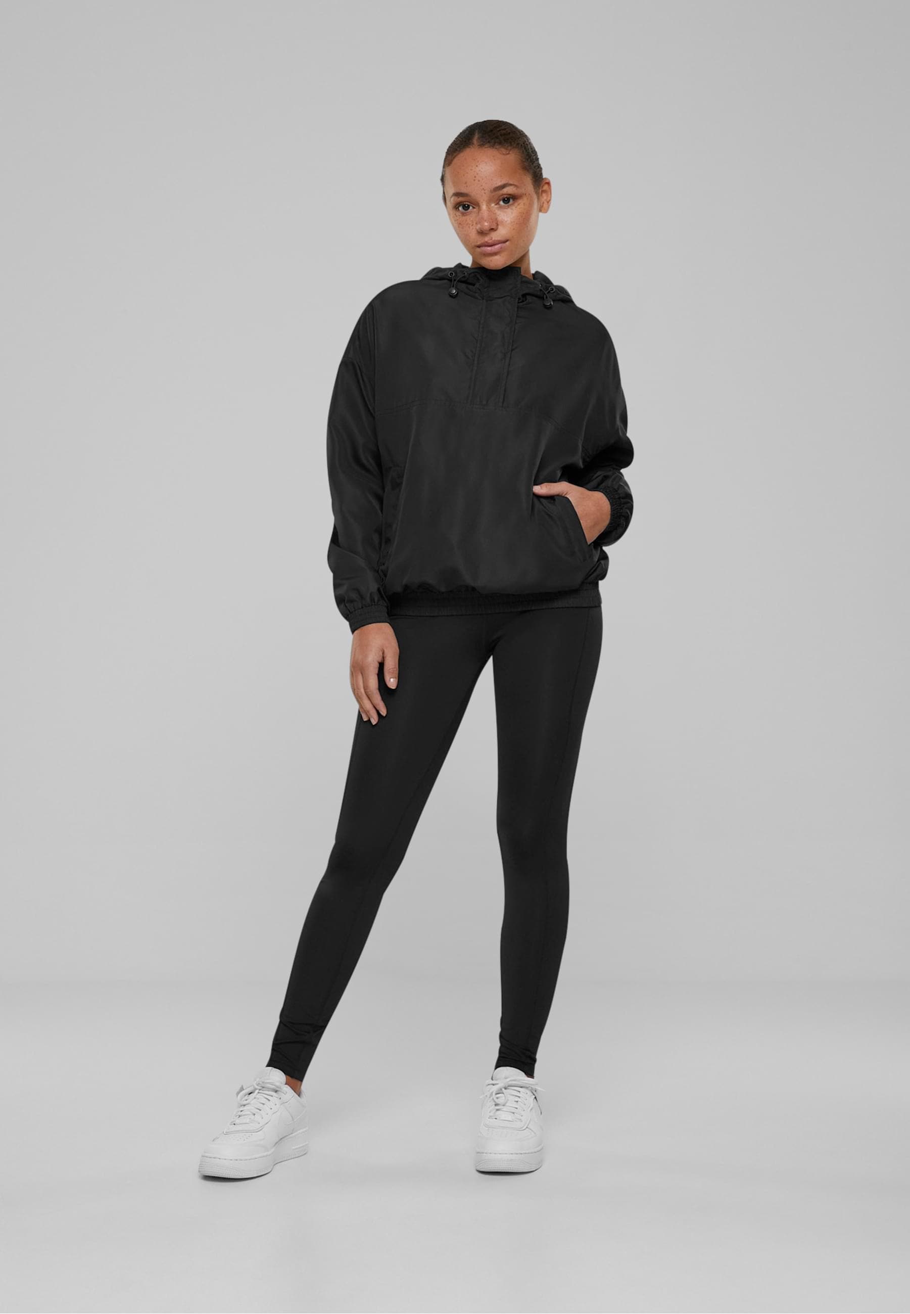 URBAN CLASSICS Allwetterjacke »Urban Classics Damen Ladies Recycled Oversized Pullover Jacket«, (1 St.), mit Kapuze