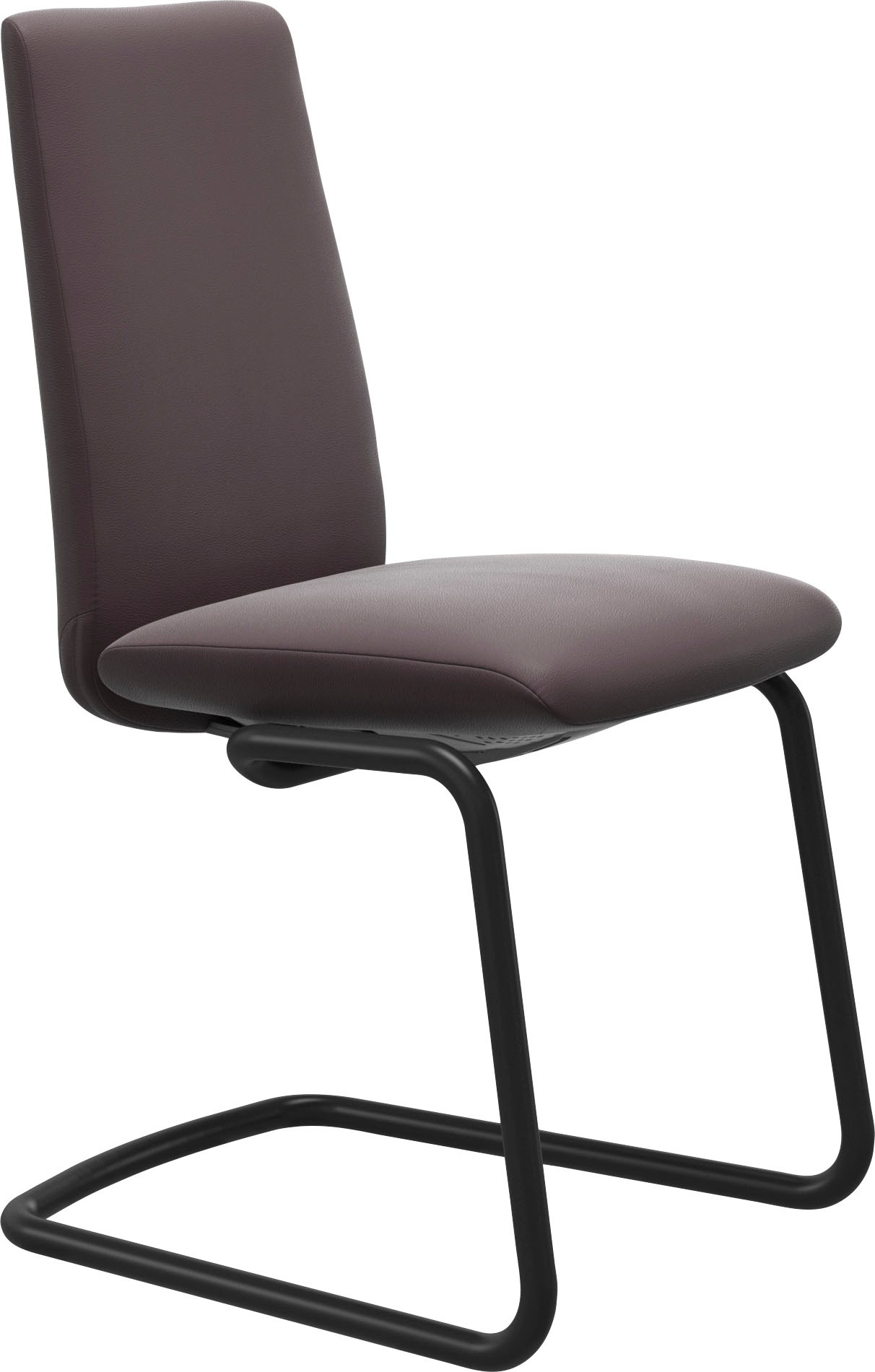 Stressless® Polsterstuhl »Laurel«, Leder PALOMA, Low Back, Größe M, mit Beinen aus Stahl in Schwarz matt