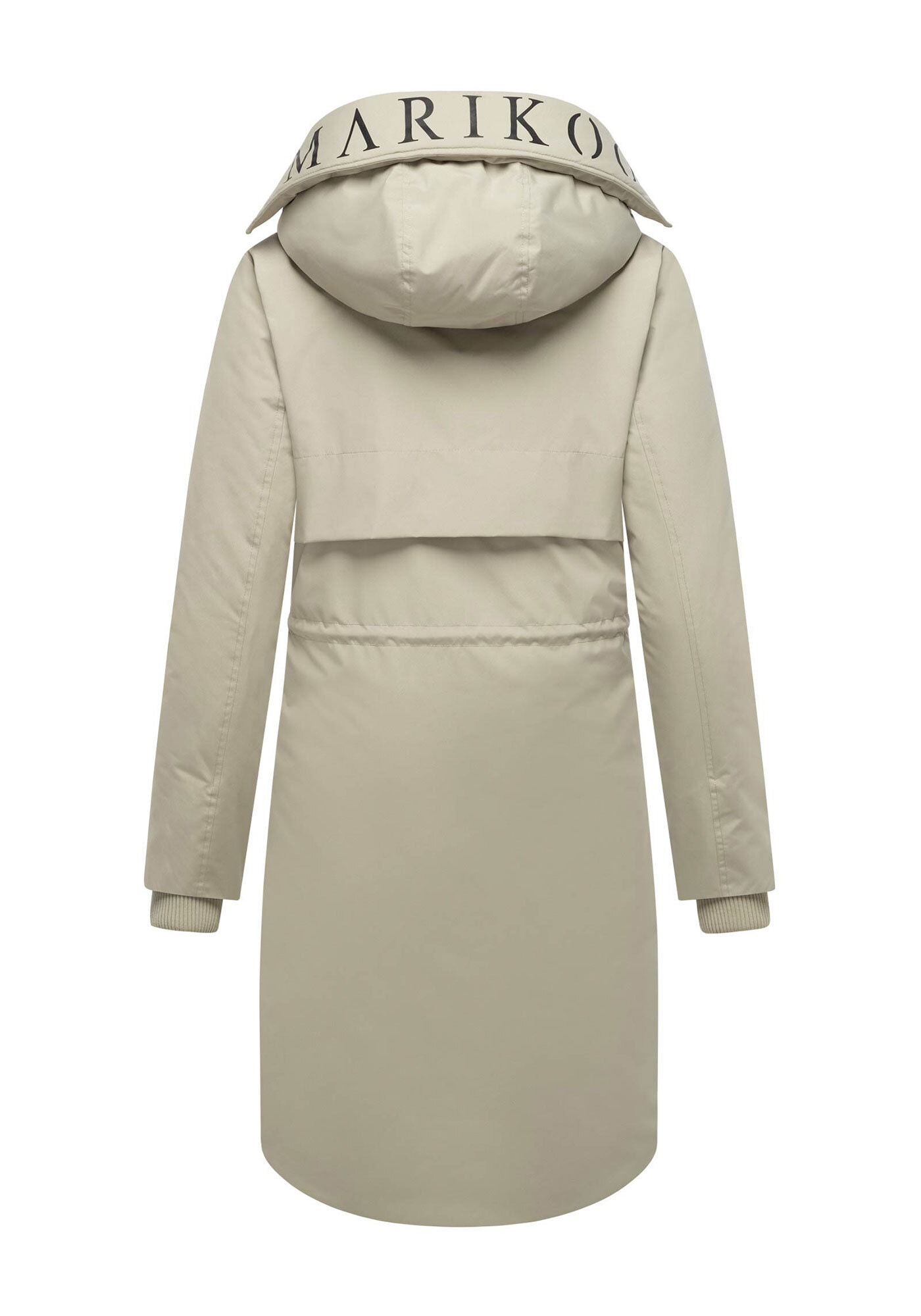Marikoo Winterjacke »Anoukaa«, langer Parka mit abnehmbarer Kapuze