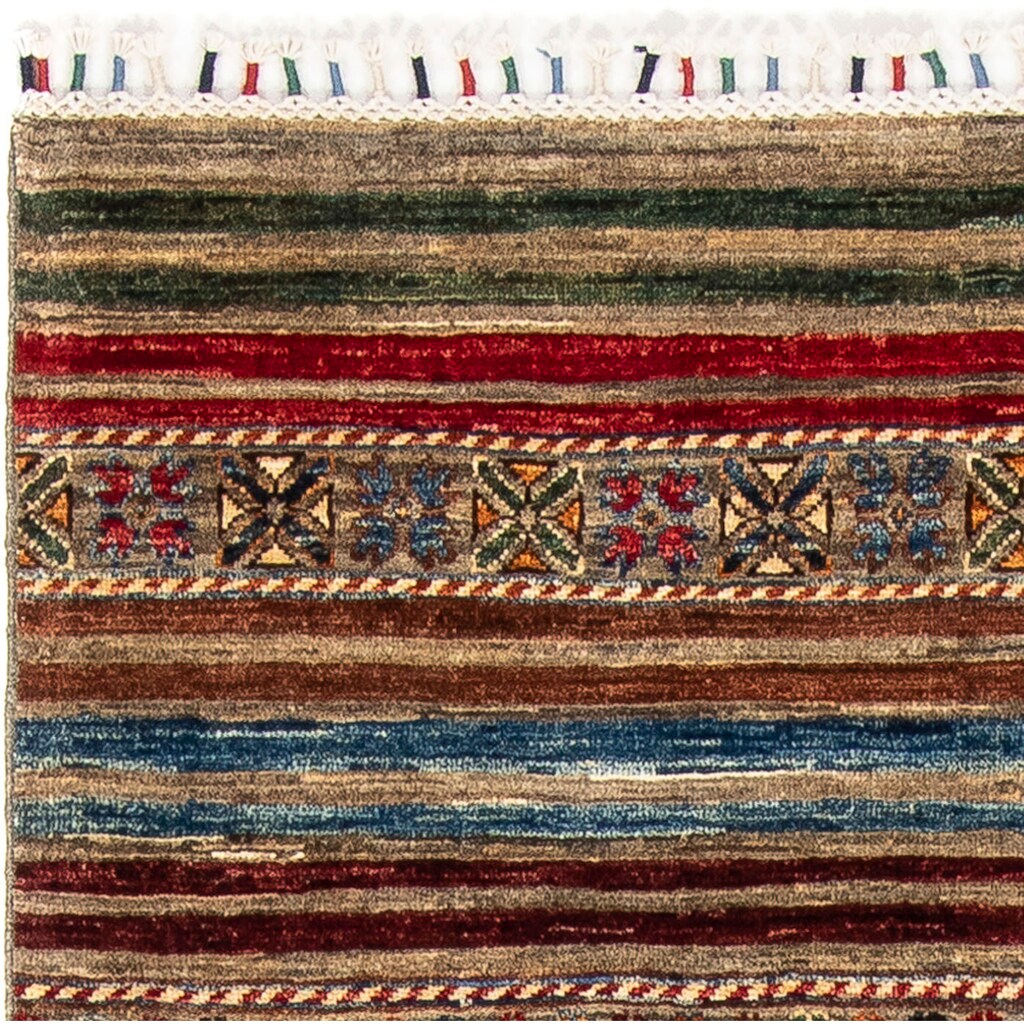 morgenland Orientteppich »Ziegler - 153 x 102 cm - mehrfarbig«, rechteckig, Wohnzimmer, Handgeknüpft, Einzelstück mit Zertifikat