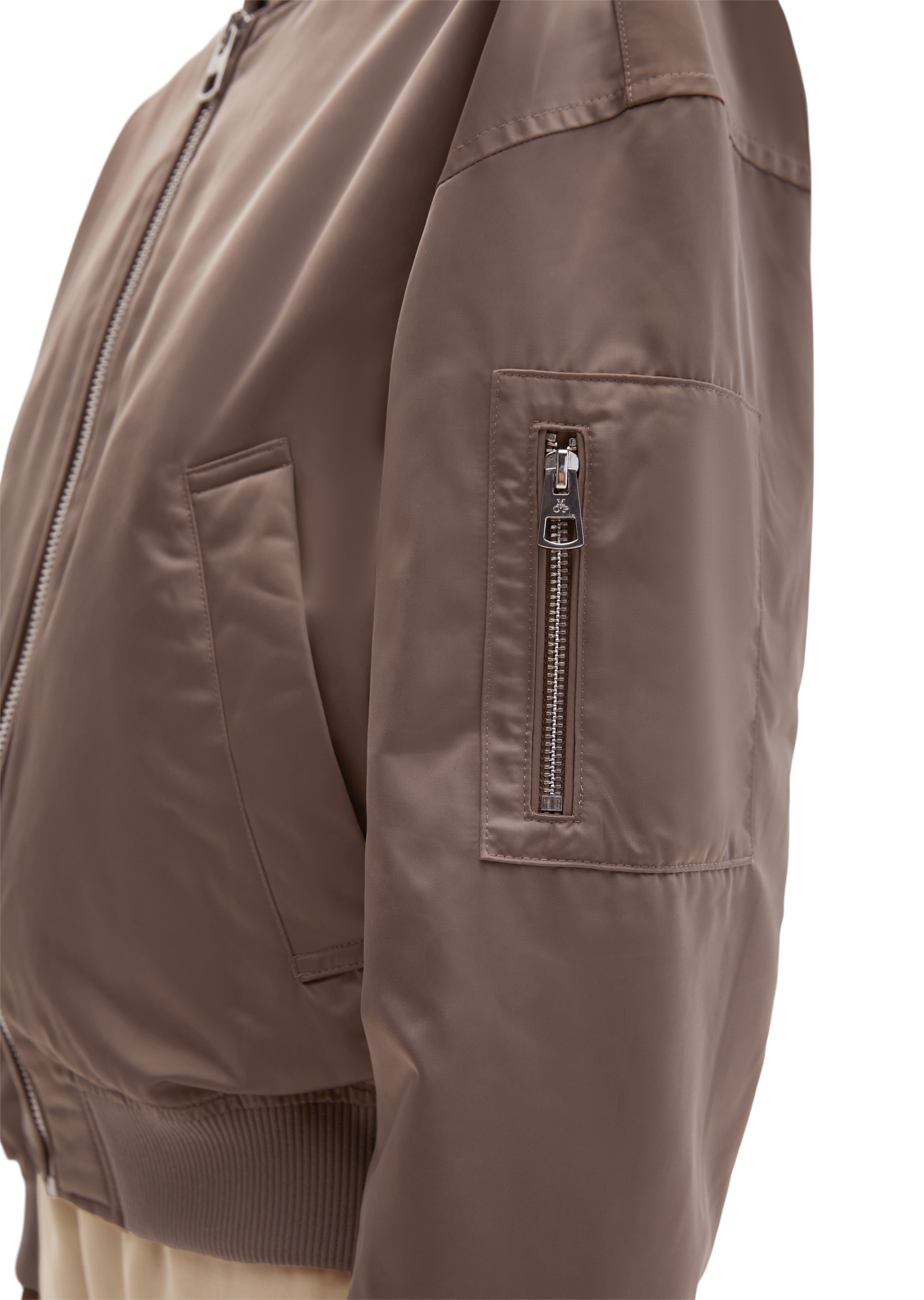 Marc O'Polo Outdoorjacke »aus recyceltem Shiny-Polyester-Twill«