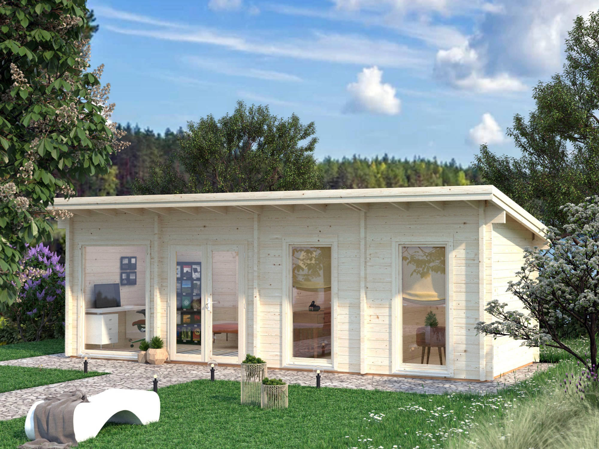 Palmako Sodo namelis »Heidi 225 m²«