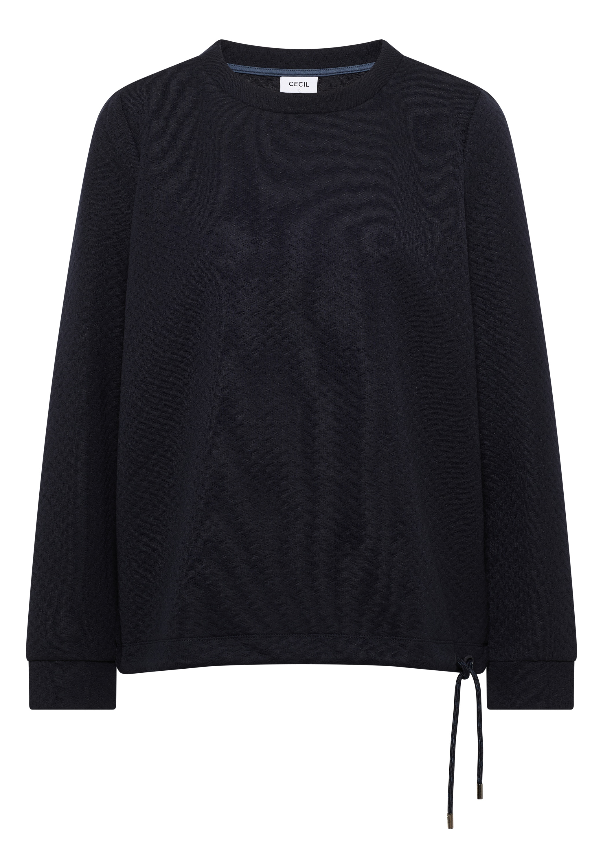 Cecil Sweatshirt, mit Tunnelzug am Saum