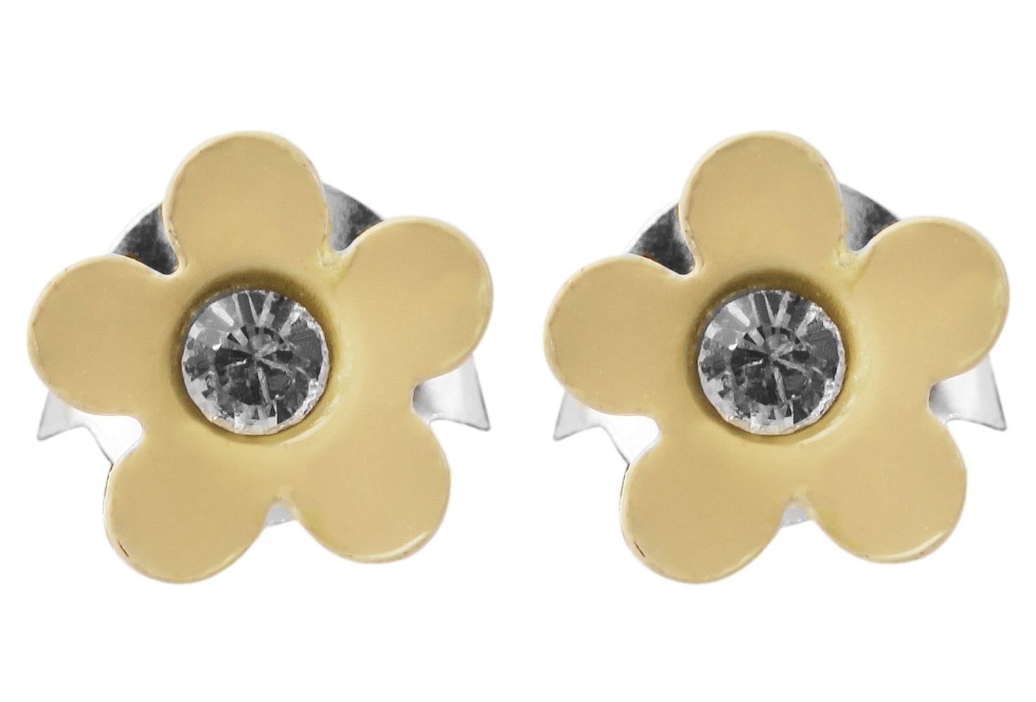 Adelia´s Paar Ohrhänger "Ohrringe – Ohrstecker aus 925 Silber mit Strass Steinchen" Perfekt zum Verschenken an besondere Menschen