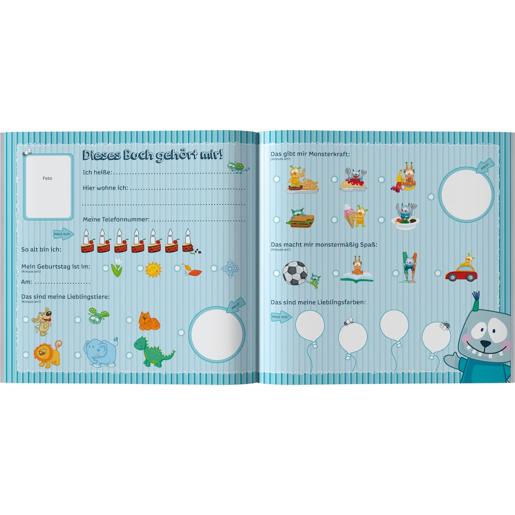 Haba Buch »Freundebuch Minimonster Meine Kindergarten-Freunde«