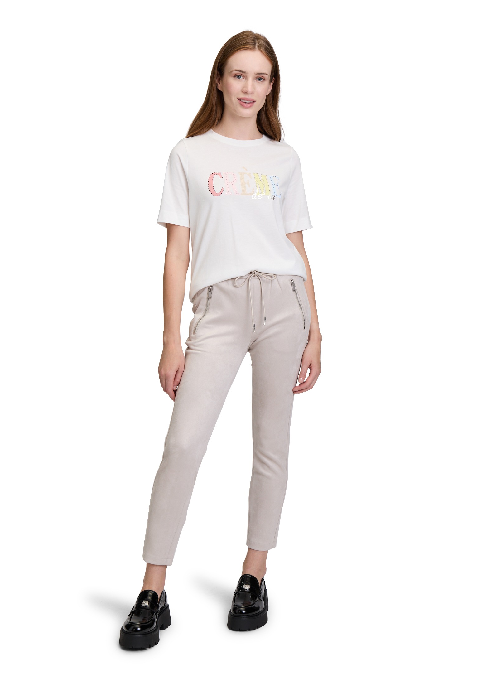 Cartoon Kurzarmshirt »Cartoon Printshirt mit Rundhalsausschnitt«, (1 tlg.), Placement
