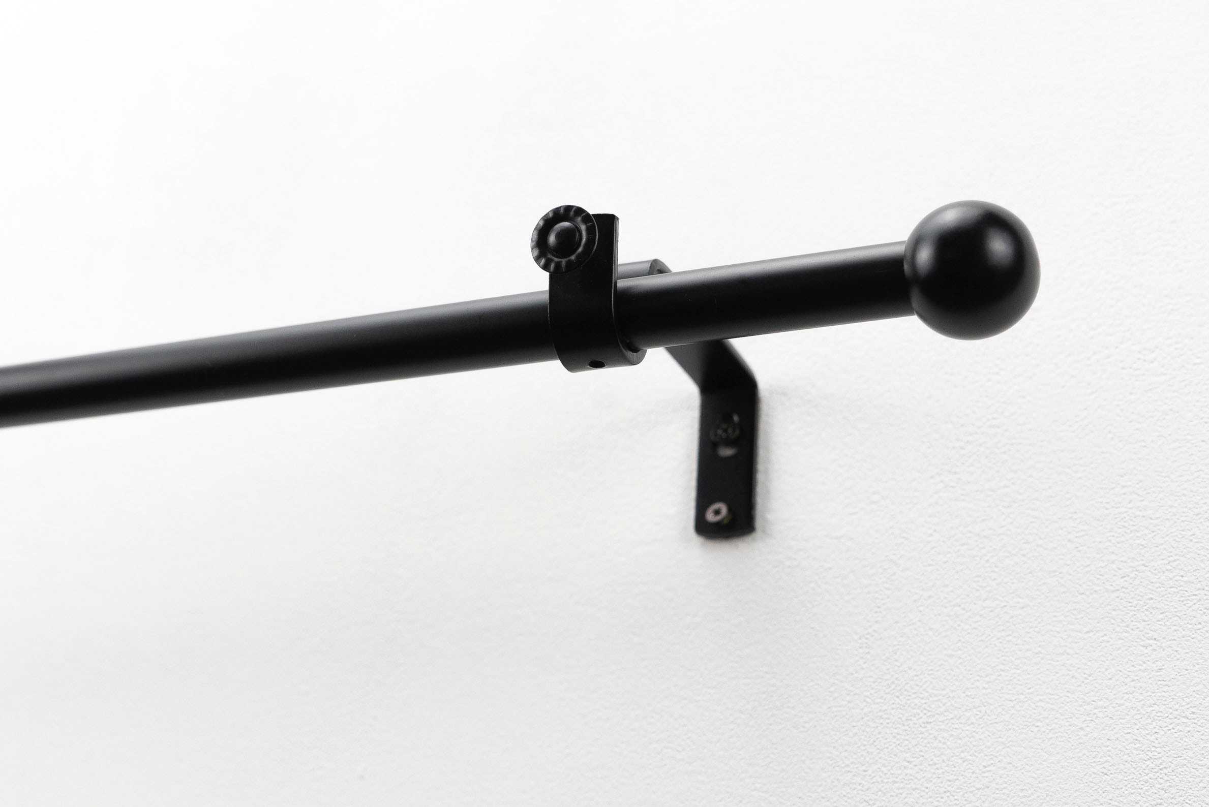 GARESA Gardinenstange "BOLTI mit offenem Träger" Ø 16 mm 1 läufig-läufig Wu günstig online kaufen