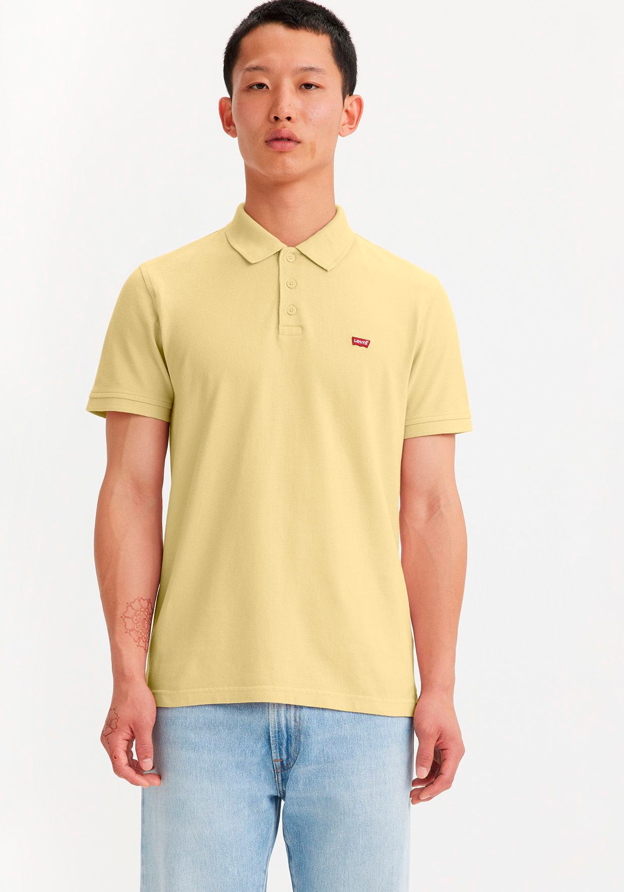 Levis Poloshirt "LE NEW LEVIS HM POLO", mit kleinem Batwing-Logo günstig online kaufen