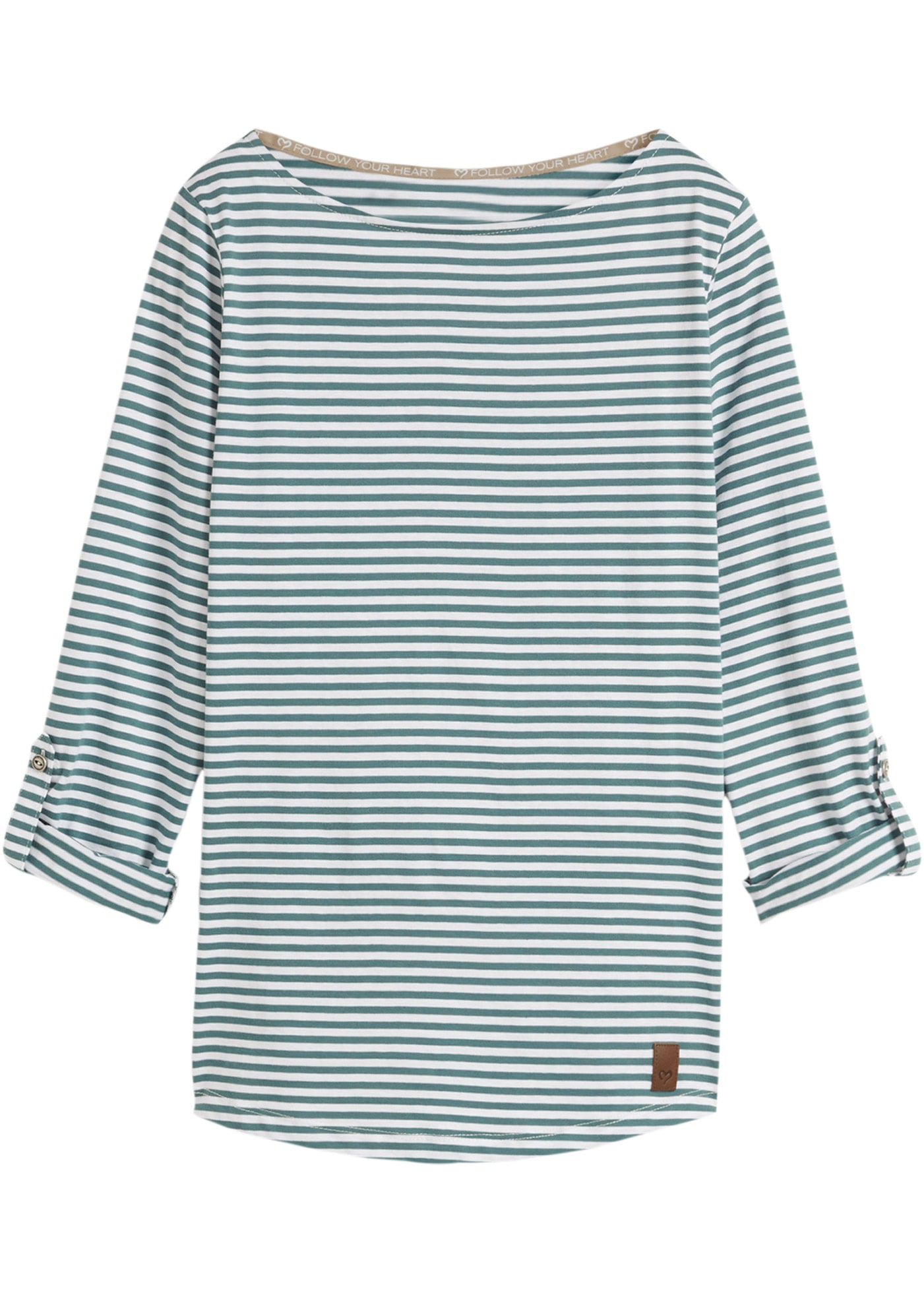 bonprix Langarmshirt »Langarmshirt aus reiner Baumwolle«, Langarmshirt aus reiner Baumwolle
