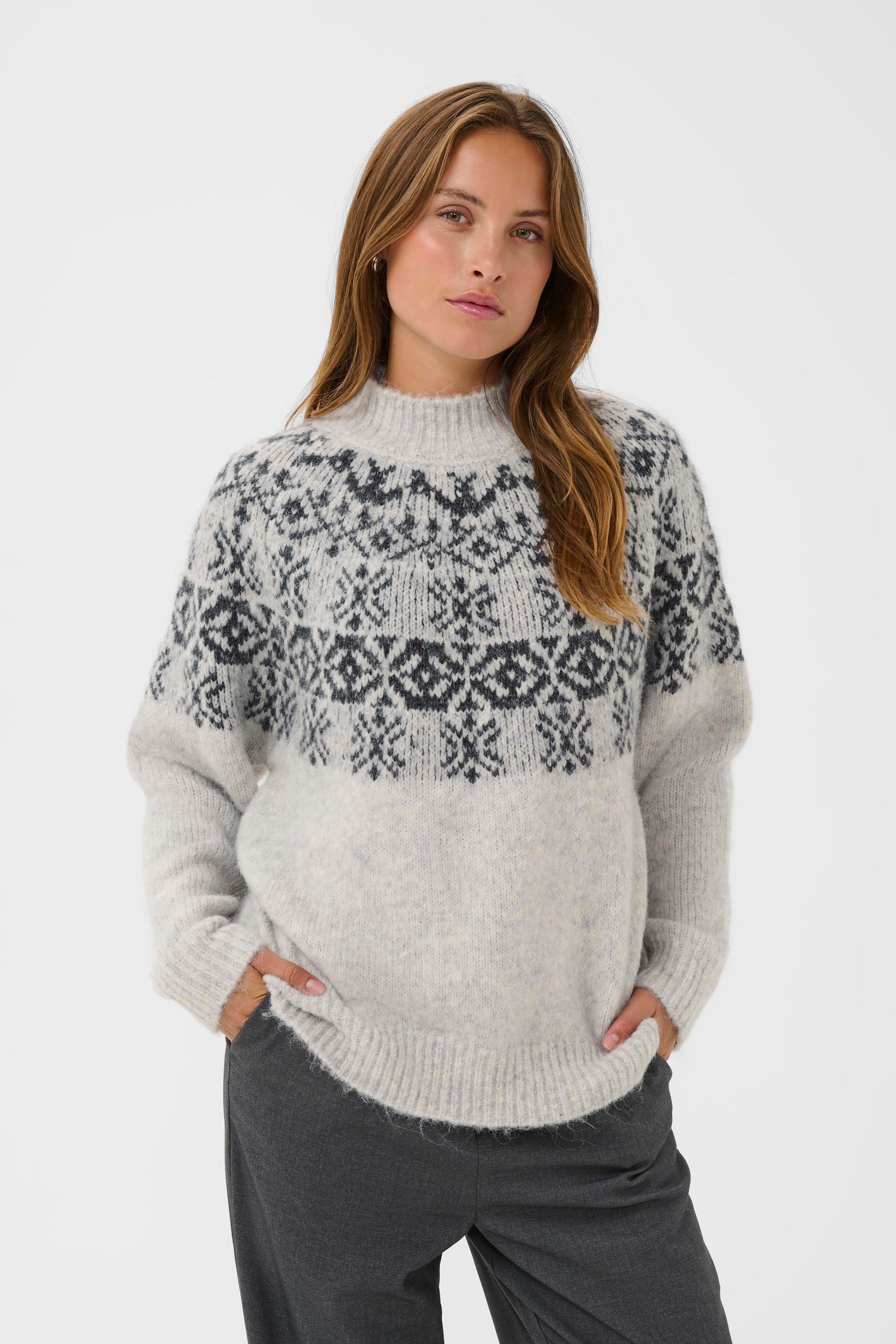 KAFFE Strickpullover »Damen Strickpullover KAnicole«