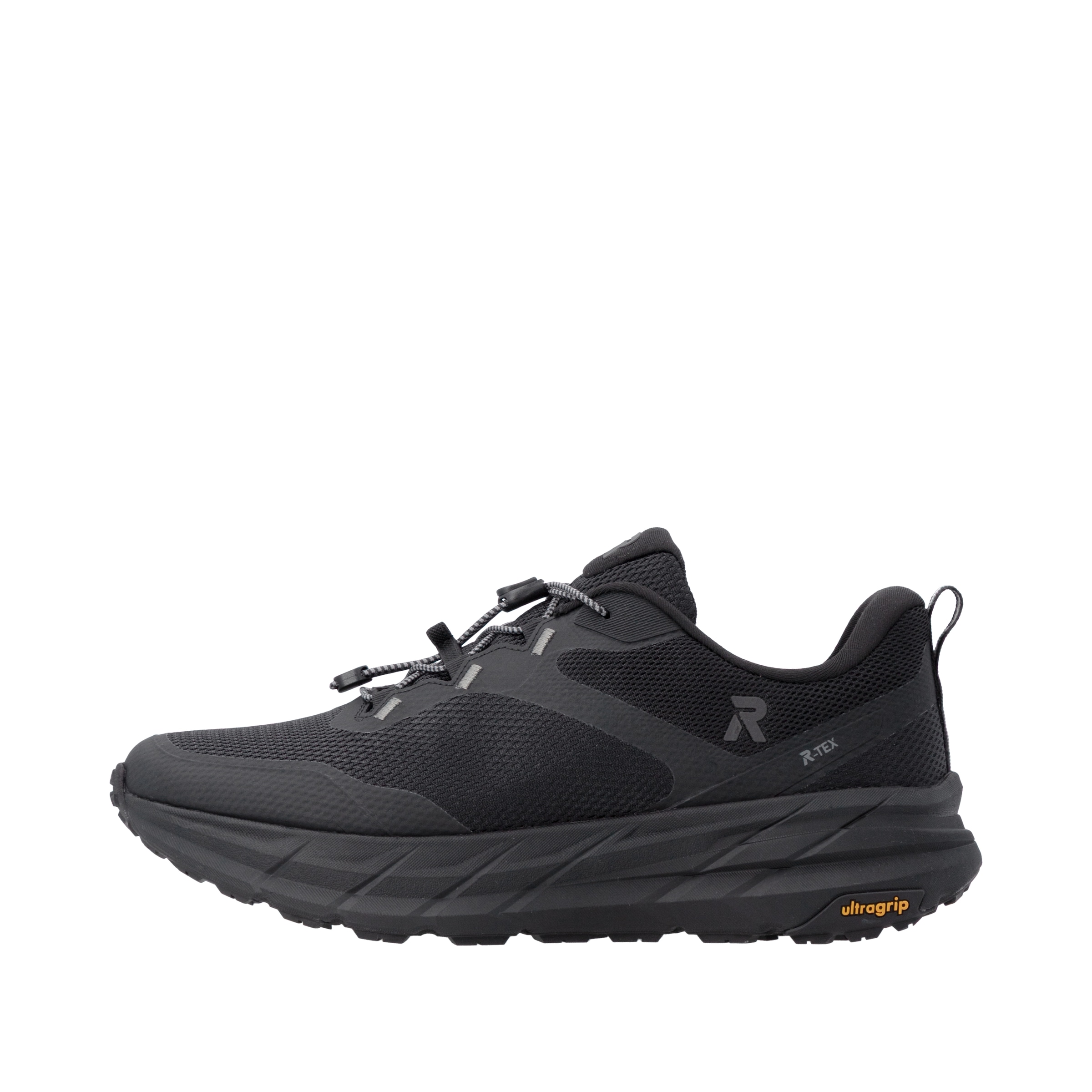 RIEKER Sport Plateausneaker  Outdoorschuh mit ultragrip-Laufsohle und Gummizug