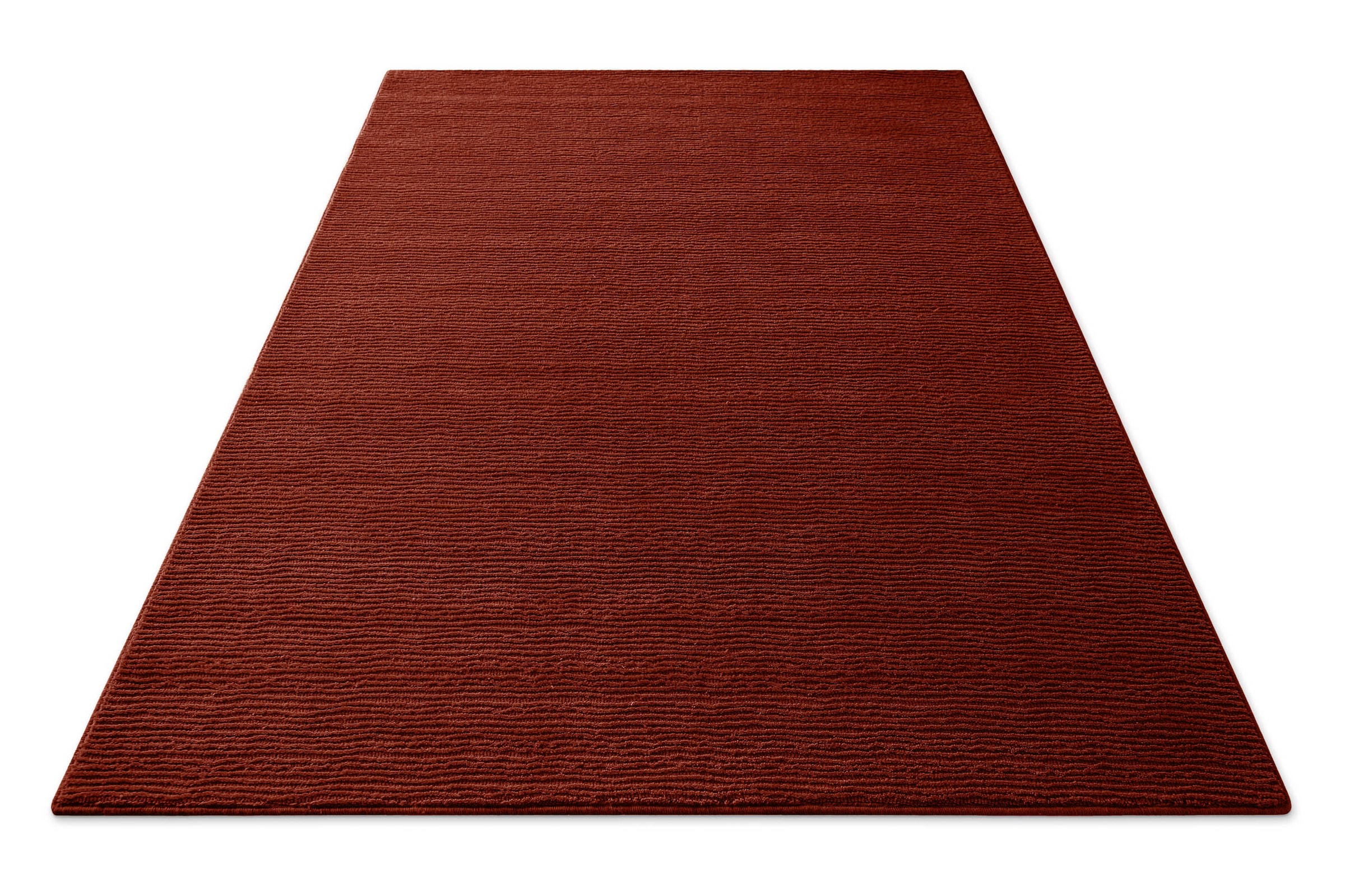 Wecon home Teppich »Castello ONE« rechteckig 7 mm Höhe Schurwolle, Kurzflor mit Hoch-Tief-Effekt, Wohnzimmer, Rautenmuster