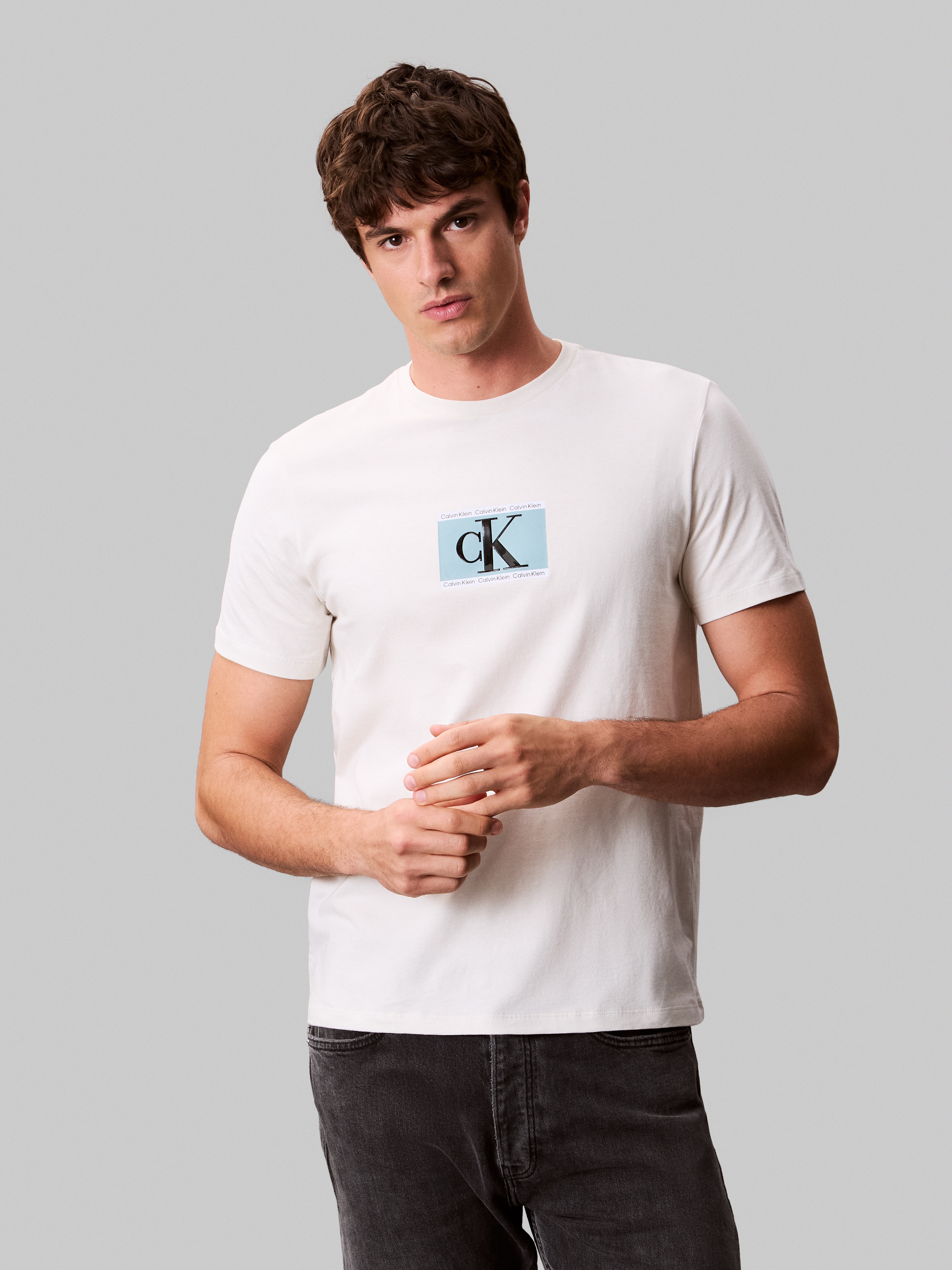 Calvin Klein T-Shirt »SS 30s E SPRTSWR 3 G«, mit Logo-Print