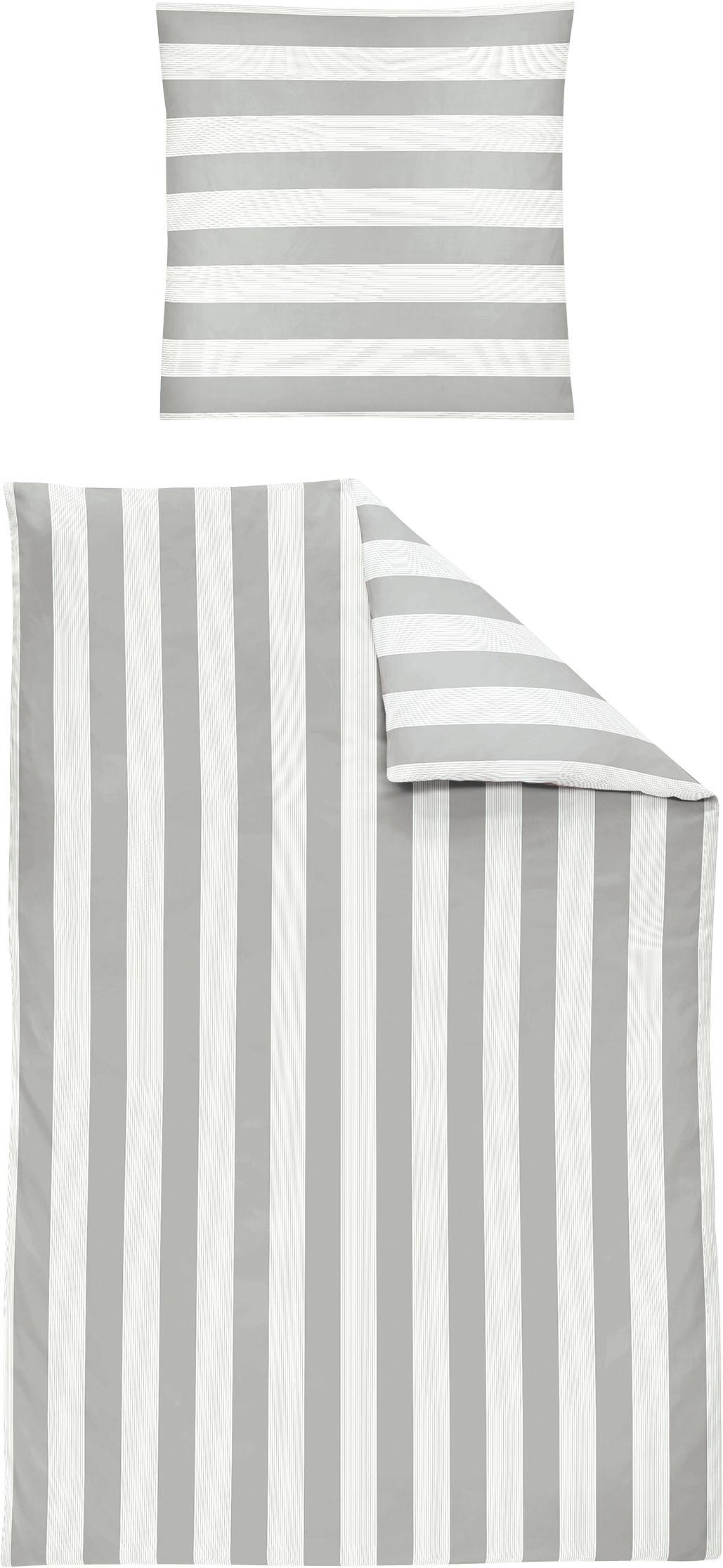 Irisette Bettwäsche »Tape«, (2 tlg.), Hochwertige Premium Bettwäsche
