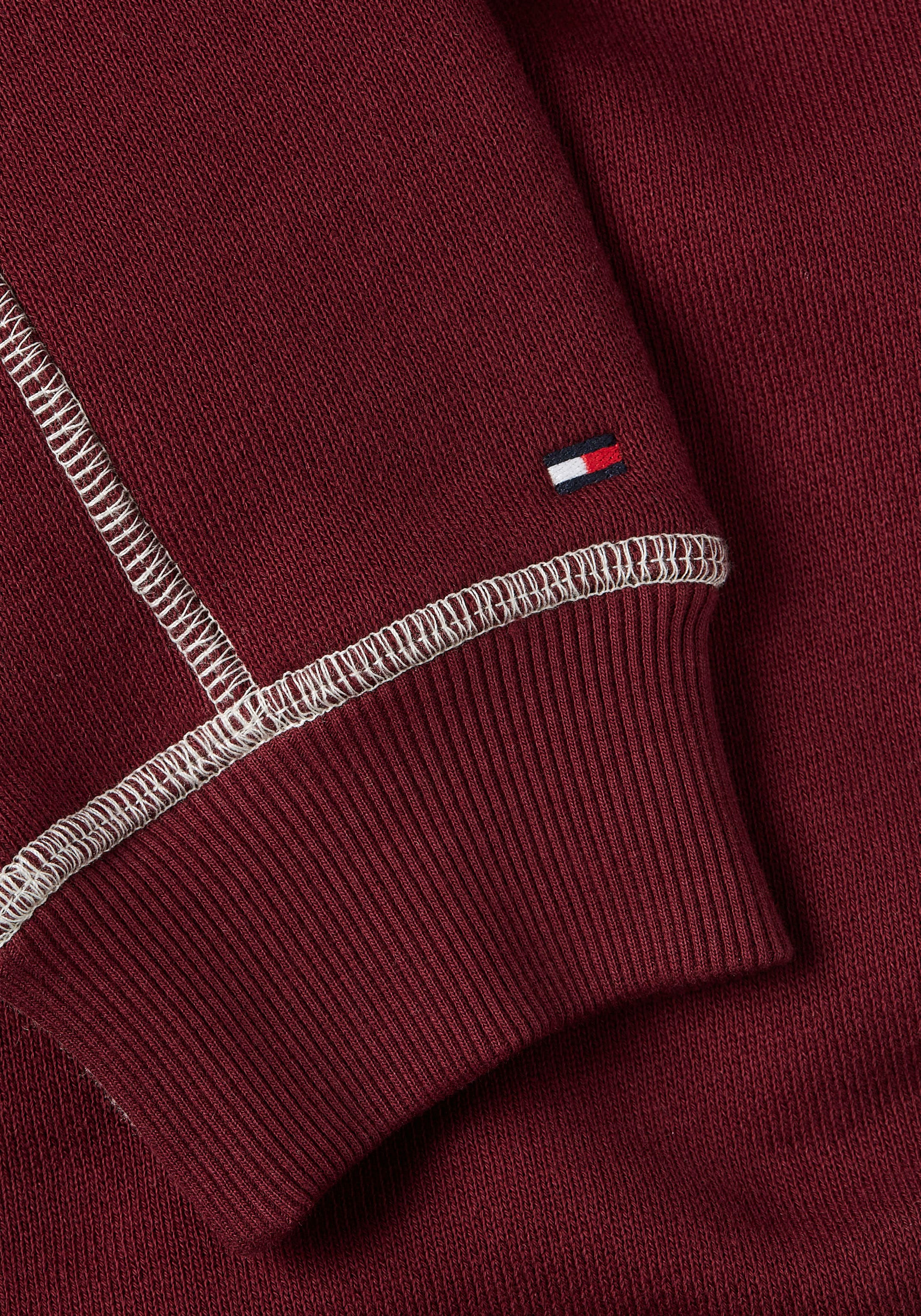 Tommy Hilfiger Sweatkleid »VARSITY 85 SWTSHIRT DRESS LS«, mit Logoprägung
