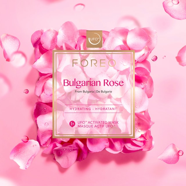 FOREO Tuchmaske »Bulgarian Rose«, (Packung), 6 x 6 g, kompatibel mit UFO &  UFO mini bestellen | BAUR