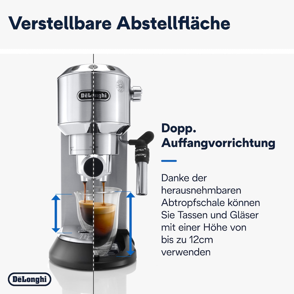 De'Longhi Siebträgermaschine »Dedica Style EC 685.M«