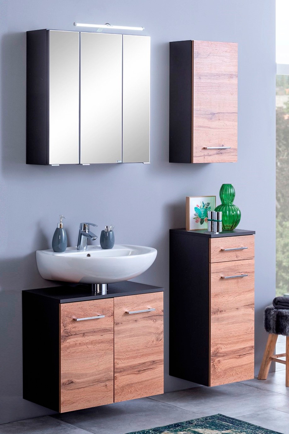 welltime Badmöbel-Set "Avignon" 4 Stk. tlg. günstig online kaufen