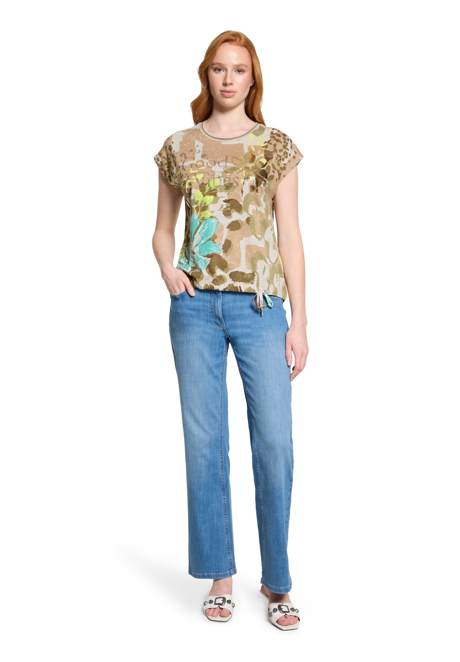 Betty Barclay Kurzarmshirt »Damen mit Tunnelzug« 1 tlg.