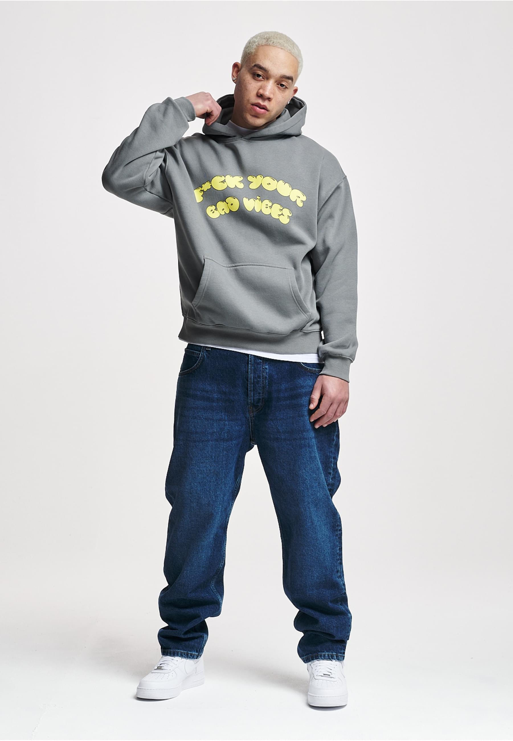 2Y Studios Kapuzensweatshirt »2Y Studios Herren Vibes Oversize Hoodie«, (1 tlg.)