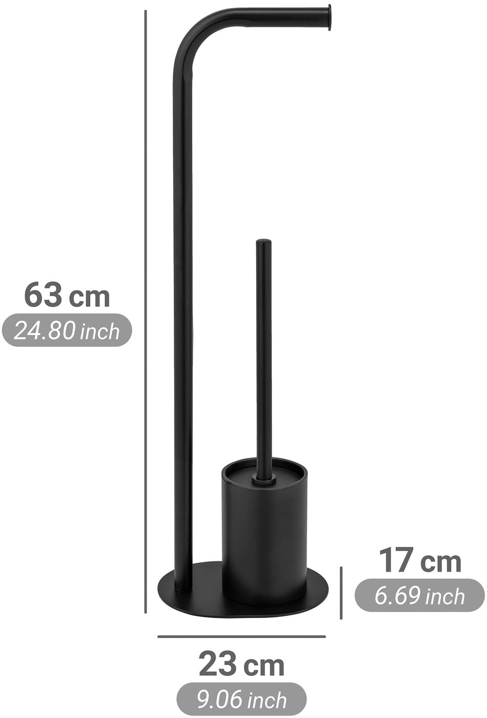 WENKO WC-Garnitur »Levante« aus Metall
