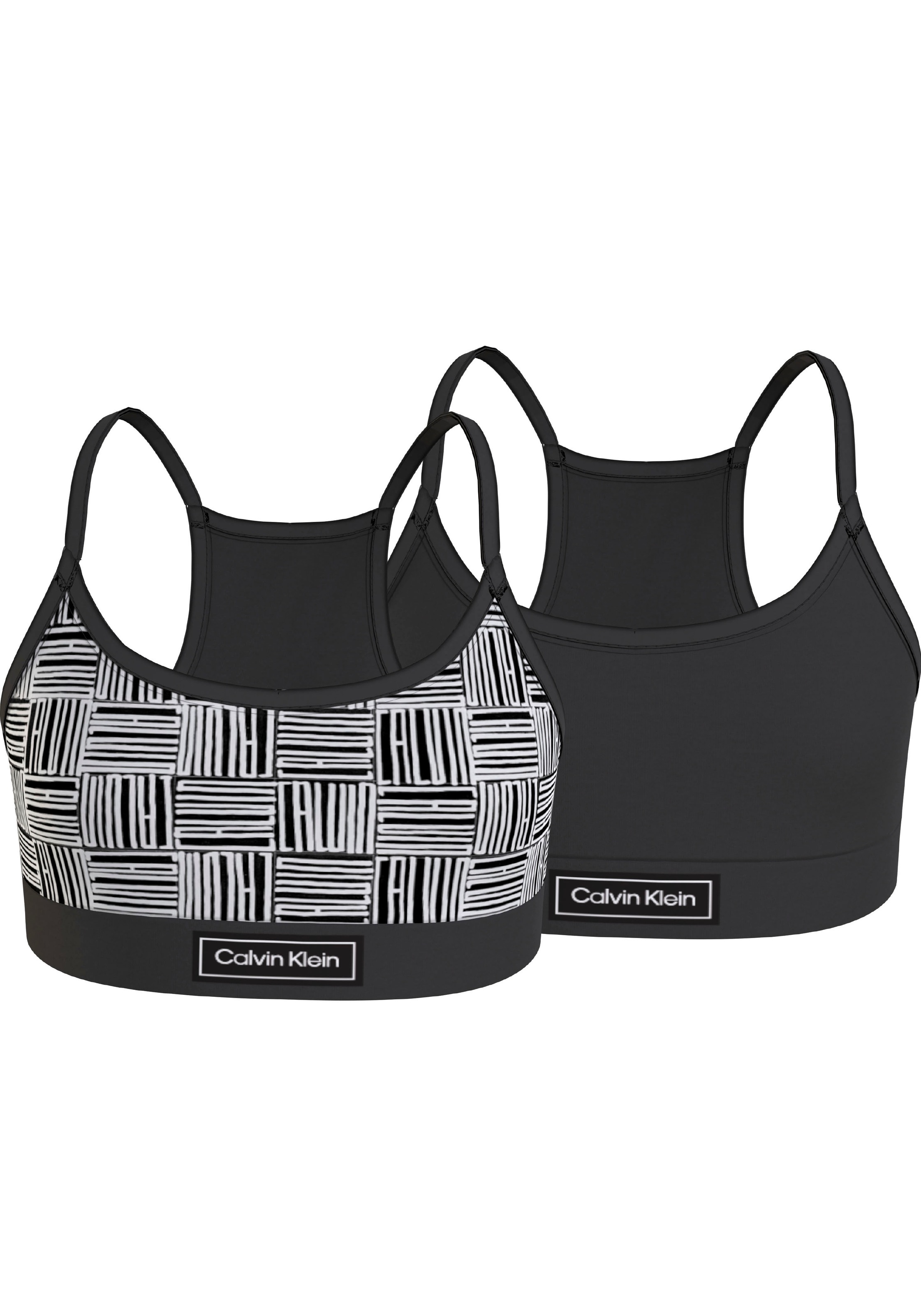 Calvin Klein Bralette, (Packung, 2 tlg., 2 Stück), mit Racerback kaufen