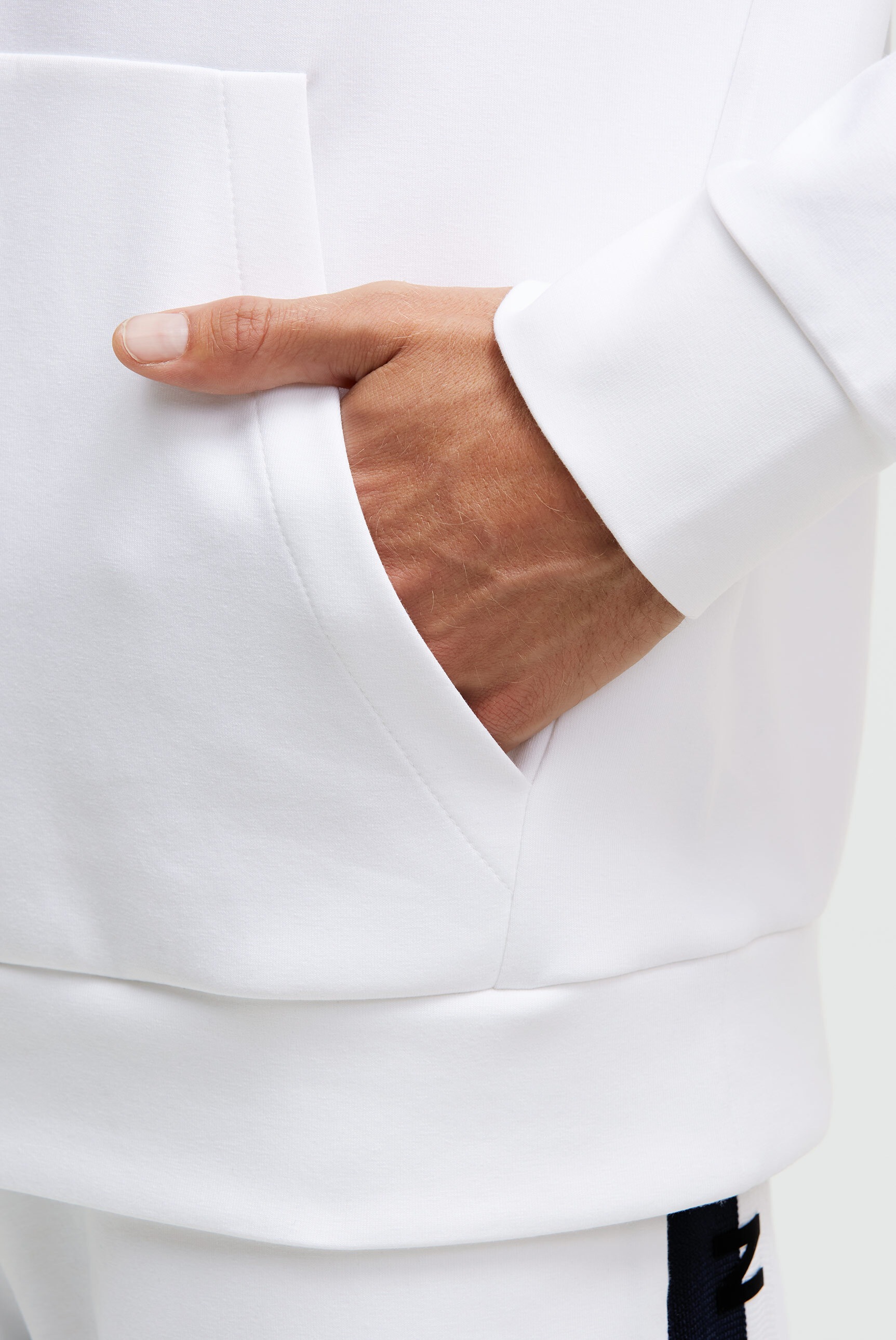 CAMP DAVID Kapuzensweatshirt , mit reflektierenden Details
