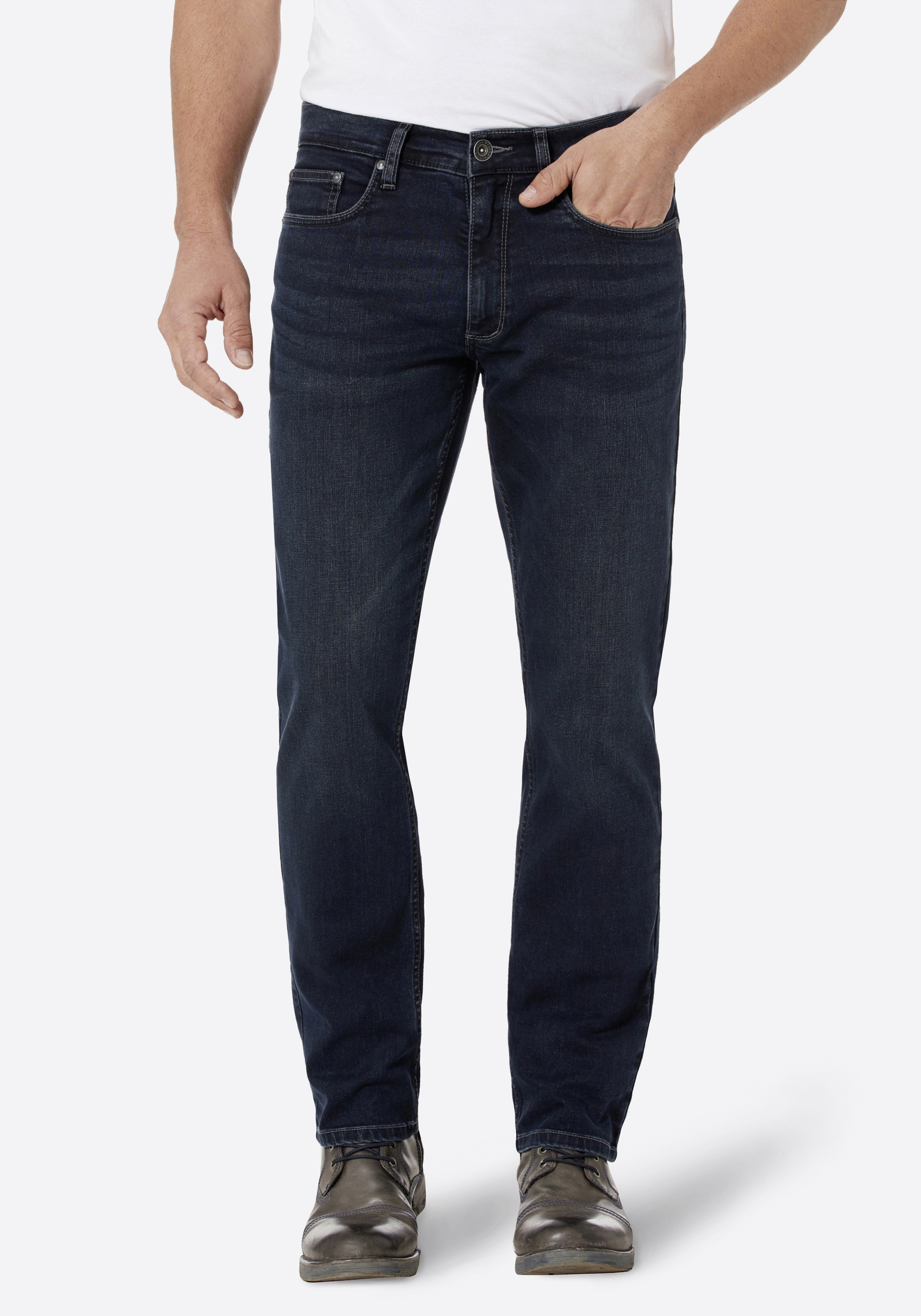 HERO by John Medoox 5-Pocket-Jeans "Phoenix Denim Big Straight Cut Stretch" günstig online kaufen