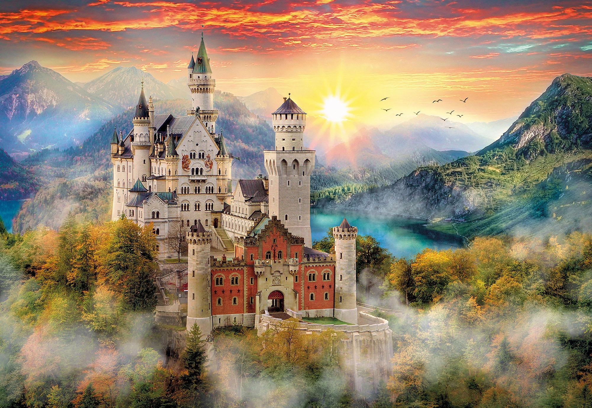 Clementoni® Puzzle »High Quality Collection, Neuschwanstein«, Made in Europe