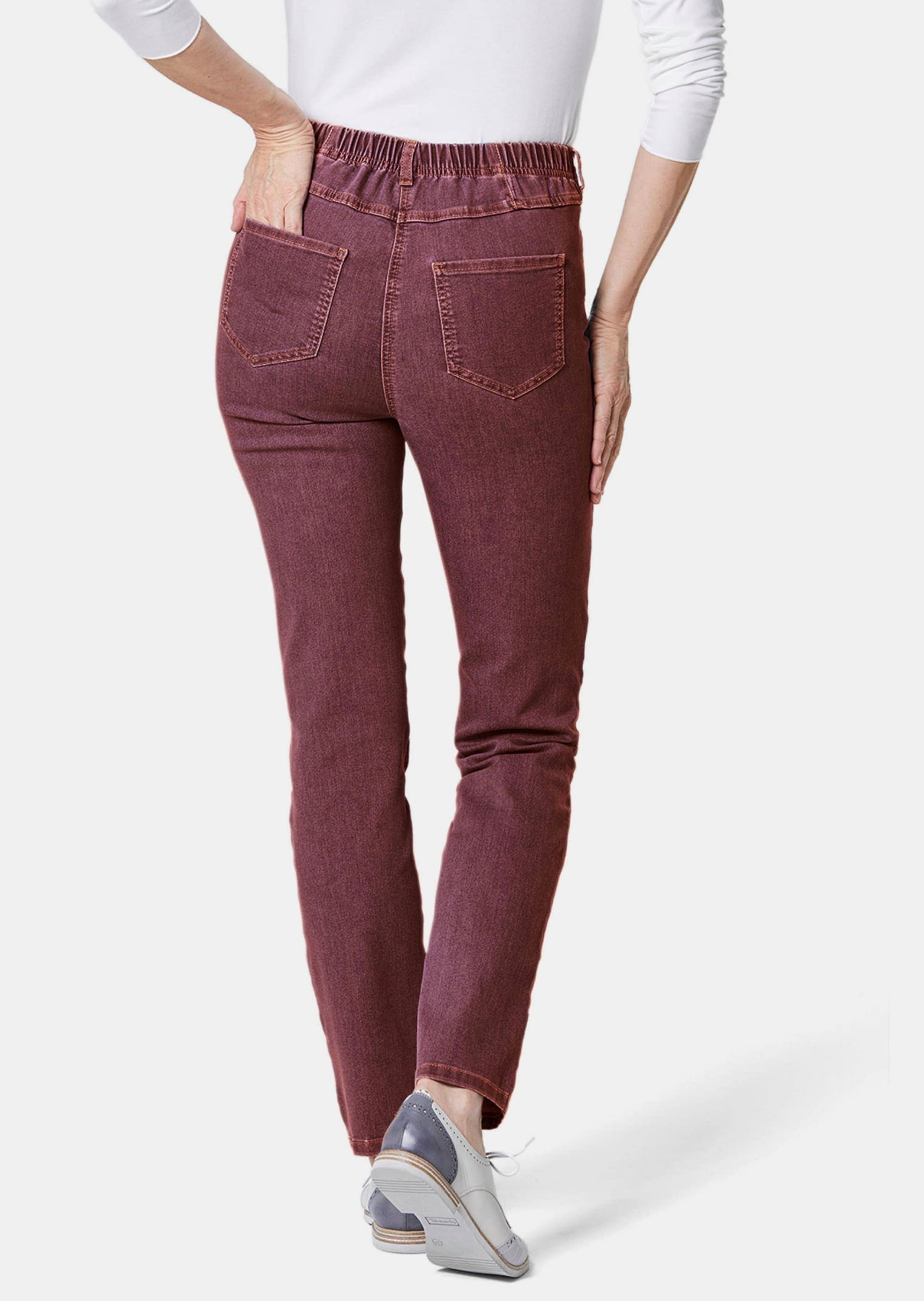 GOLDNER Regular-fit-Jeans »High-Stretch-Jeanshose LOUISA Bequeme High-Stretch-Jeanshose«