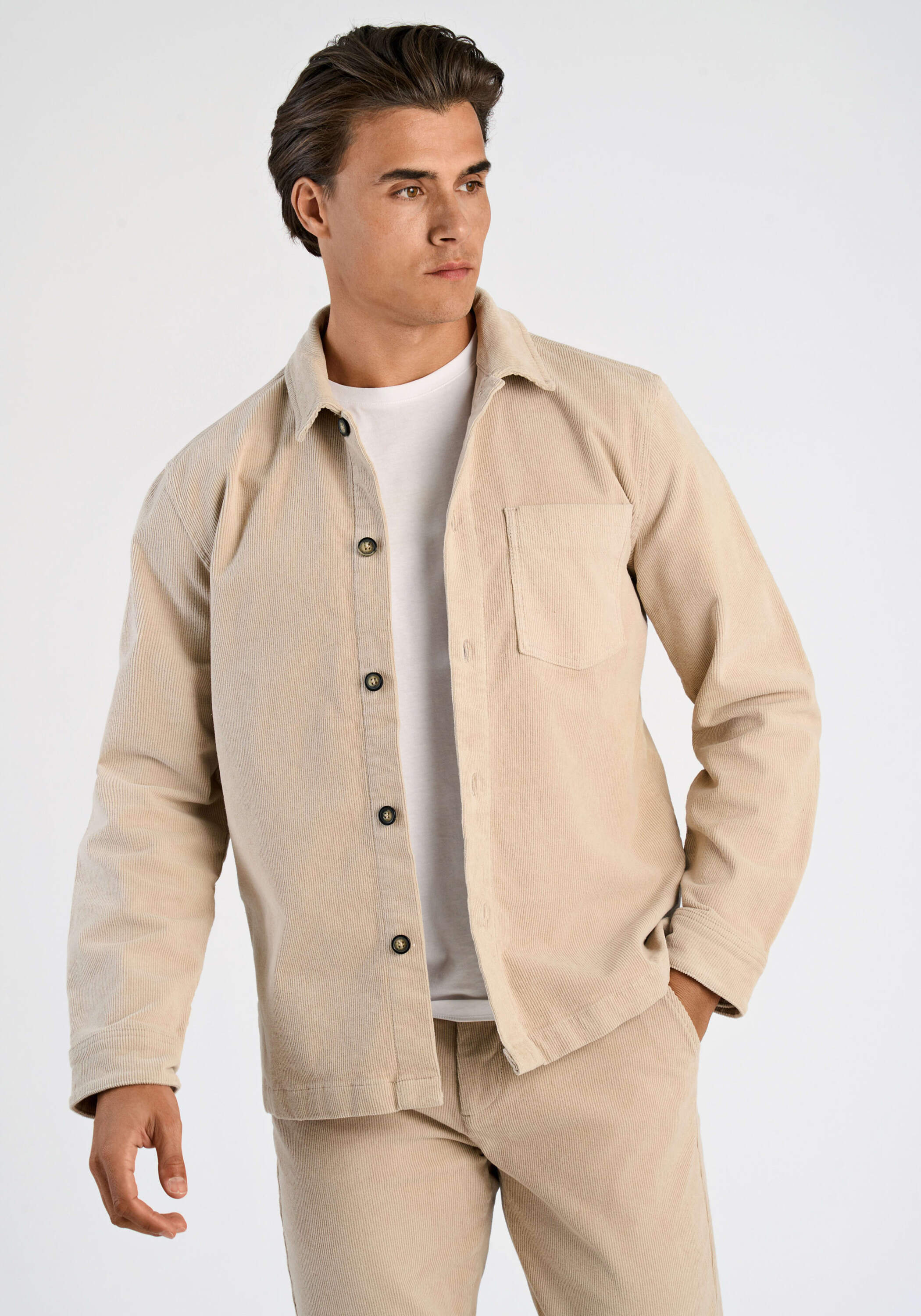 LINDBERGH Outdoorhemd "Hemdjacke Modern Fit"
