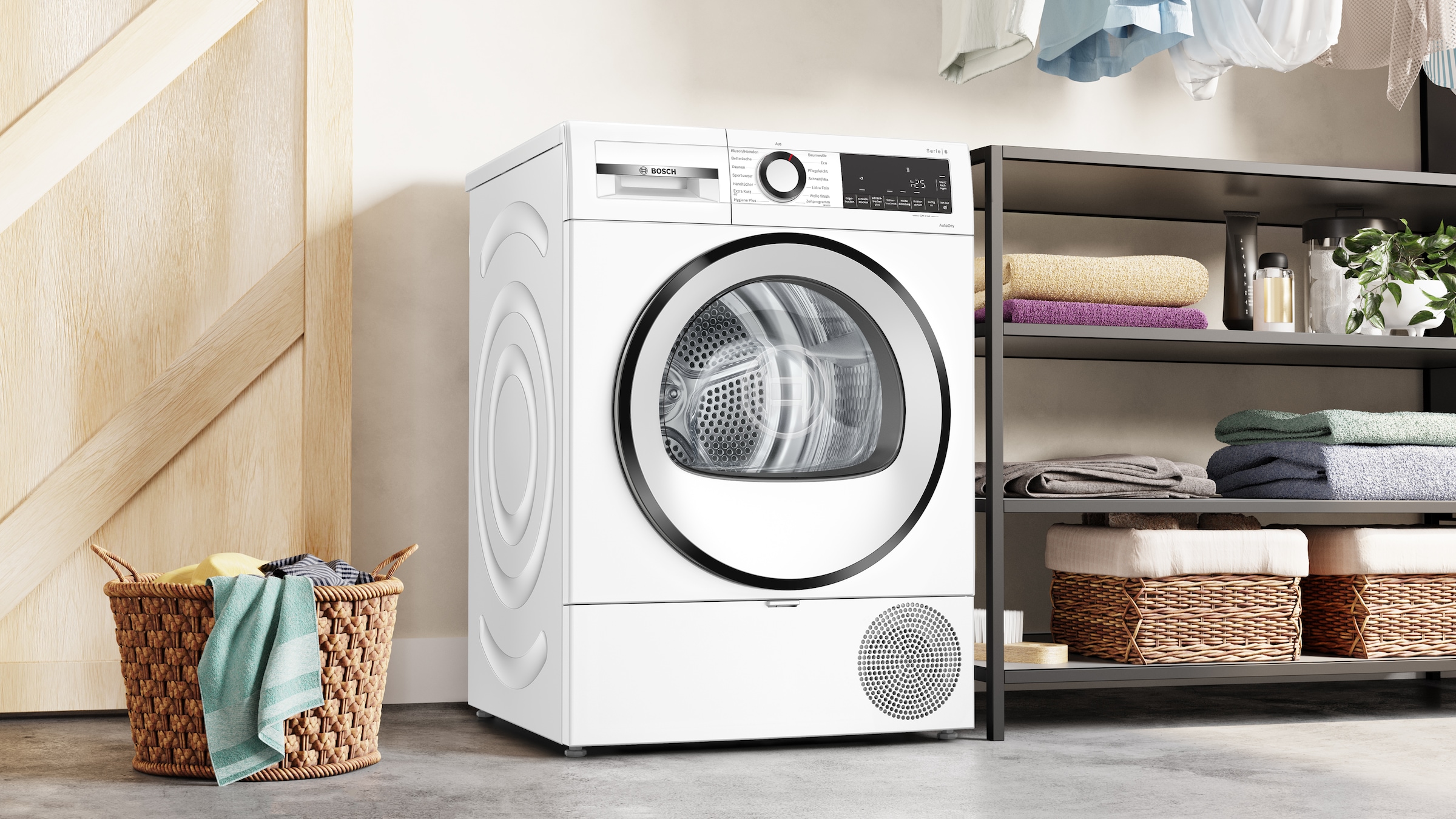 BOSCH Wärmepumpentrockner »WQG233D01« Serie 6